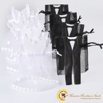 Bride & Groom Organza Bag