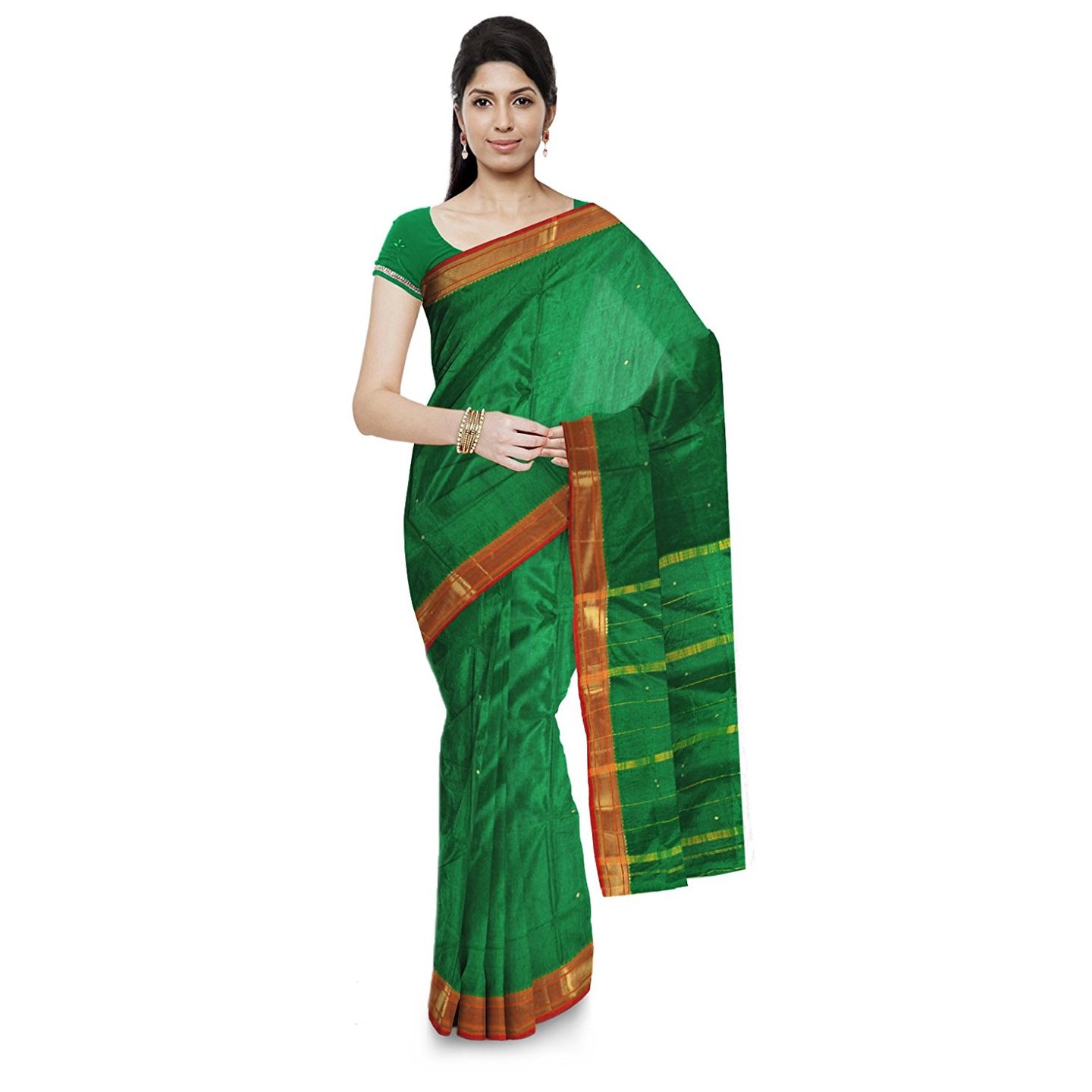 Korie Pune Saree Green- KP7_19