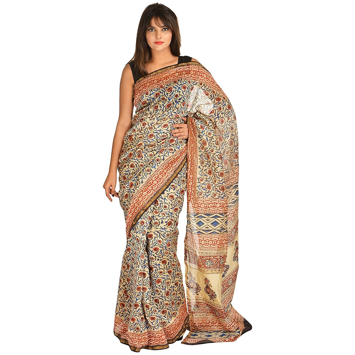 Korie Cotton Silk Saree (Beige)_ (KB5_31)