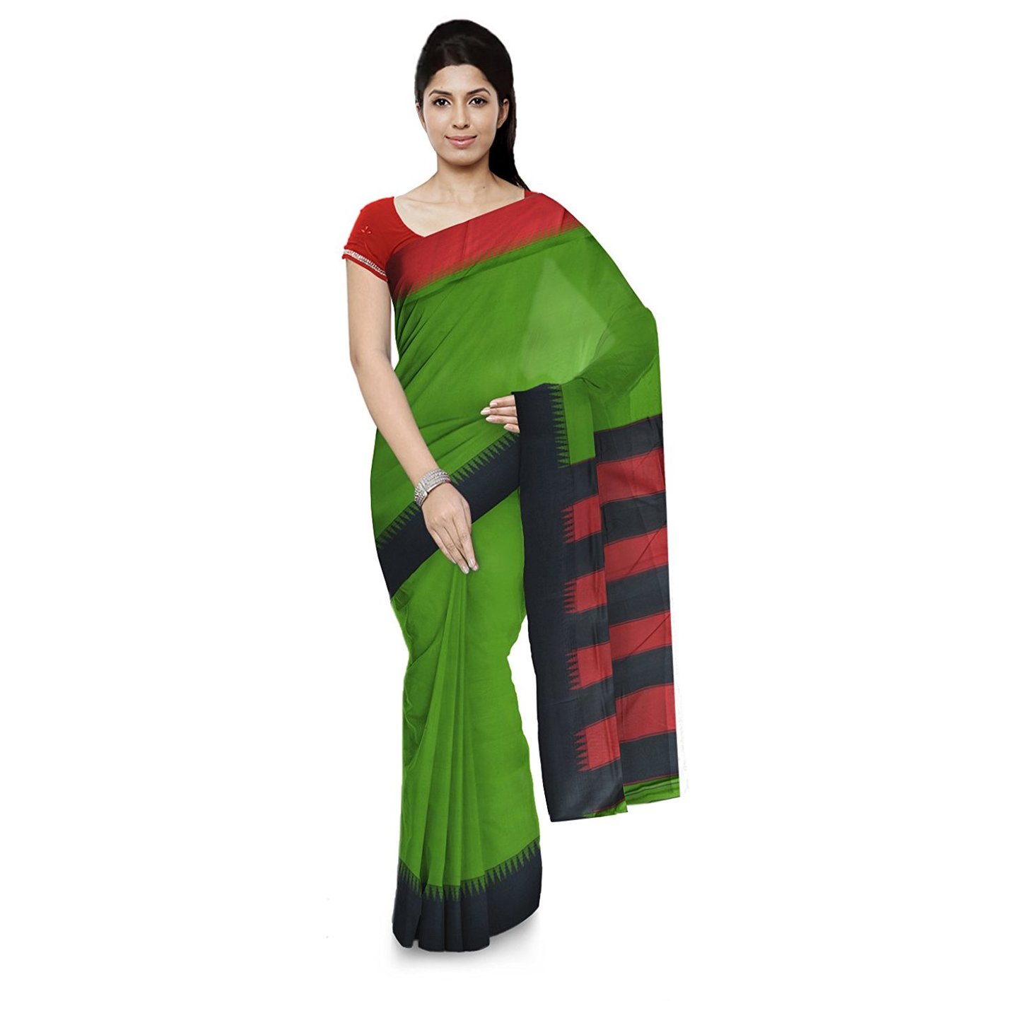 Korie Pune Saree (Green)- KP7_36