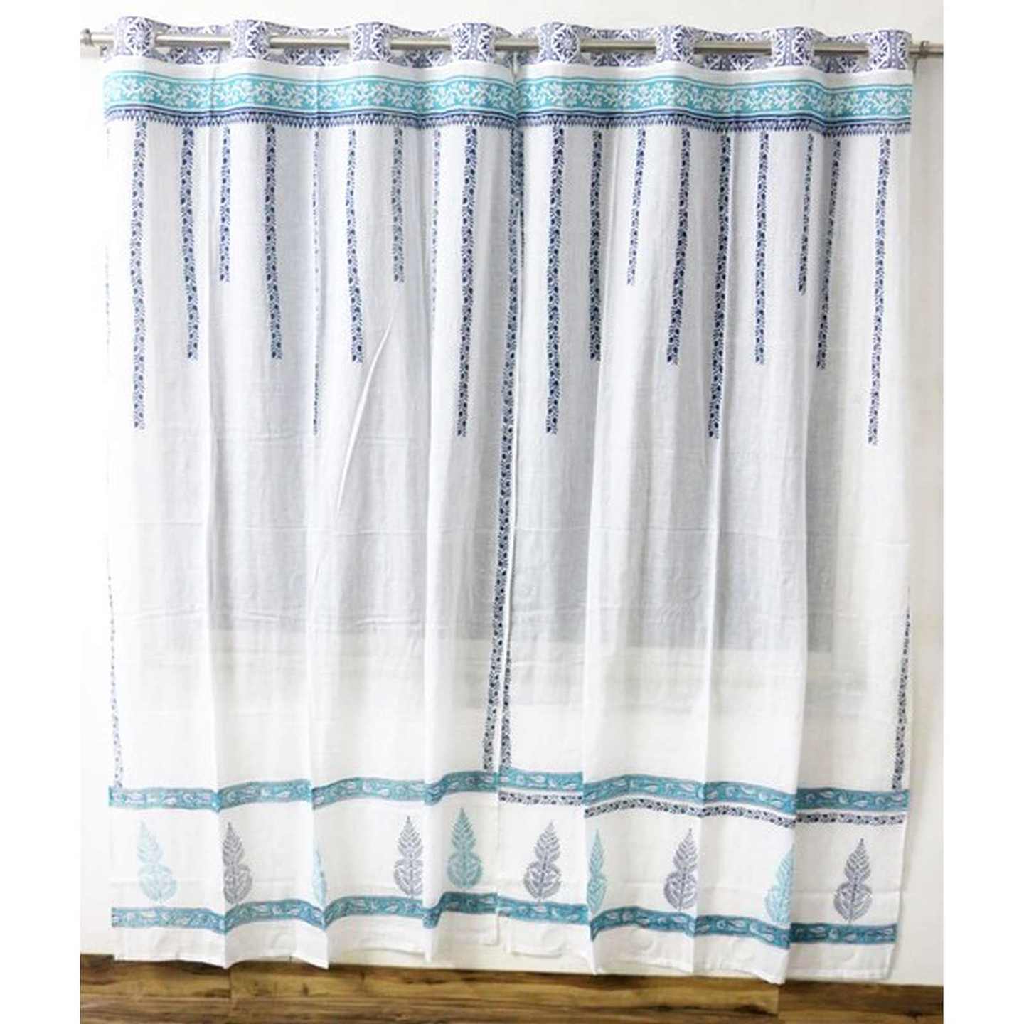 Hand Block Print Curtain – PHOOL ROPE