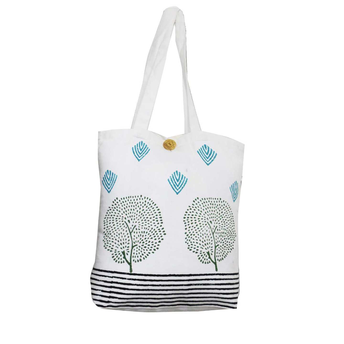 Hand Block Print Canvas Tote Bags – CORPORATE