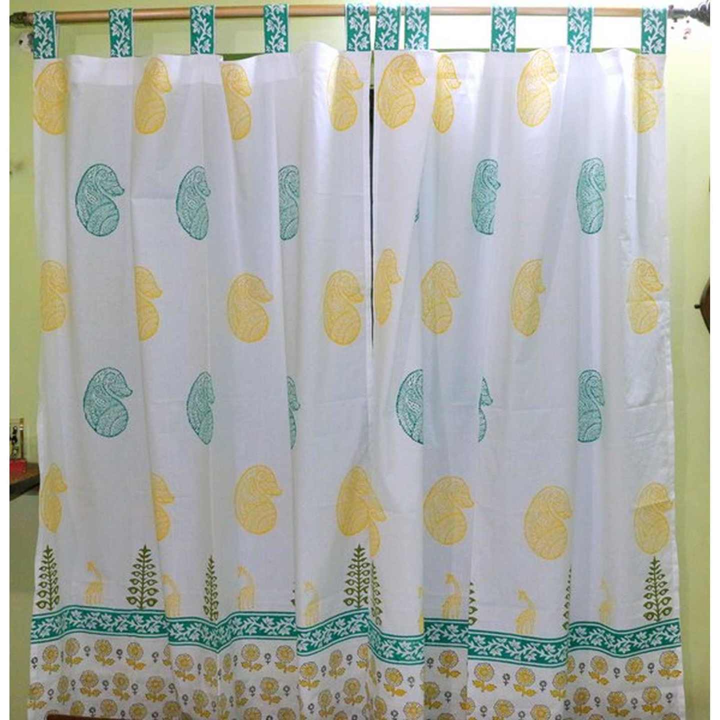 Hand Block Print Curtain – JOYS