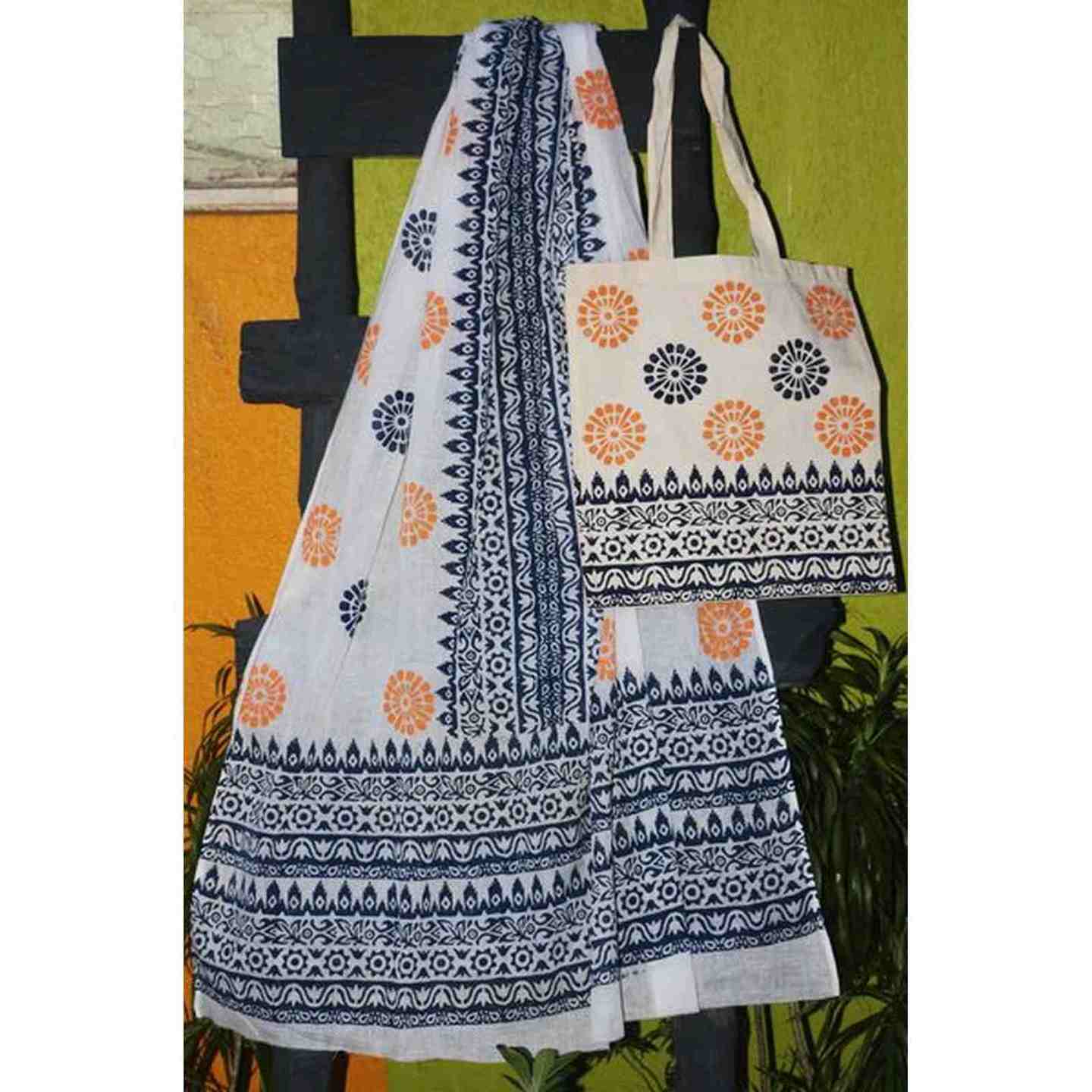 Hand Block Print Dupatta / Stole / Sarongs / Pareos for Women’s – ALEXA