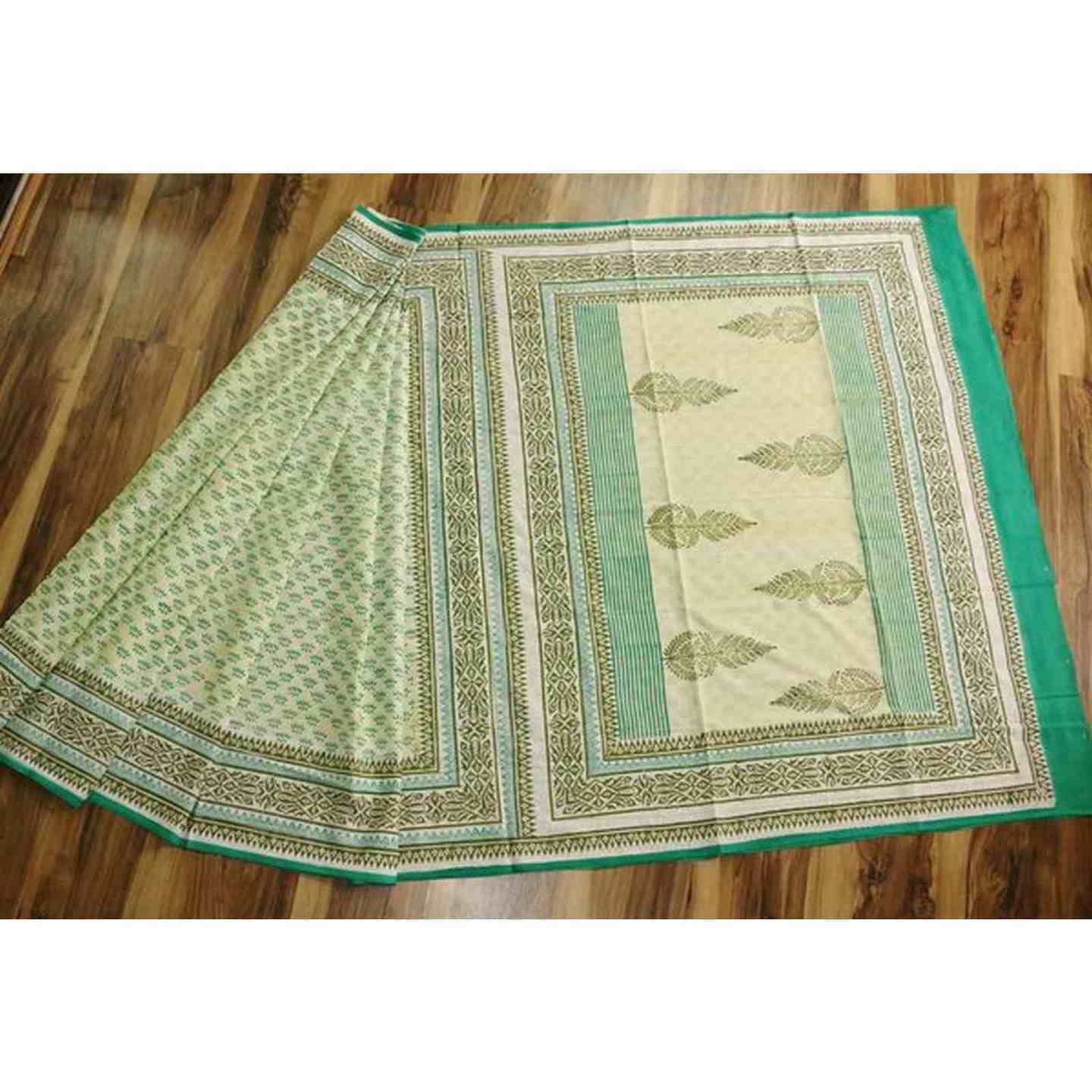 Hand Block Print Saree for Womens Wear – BAISHAKHI