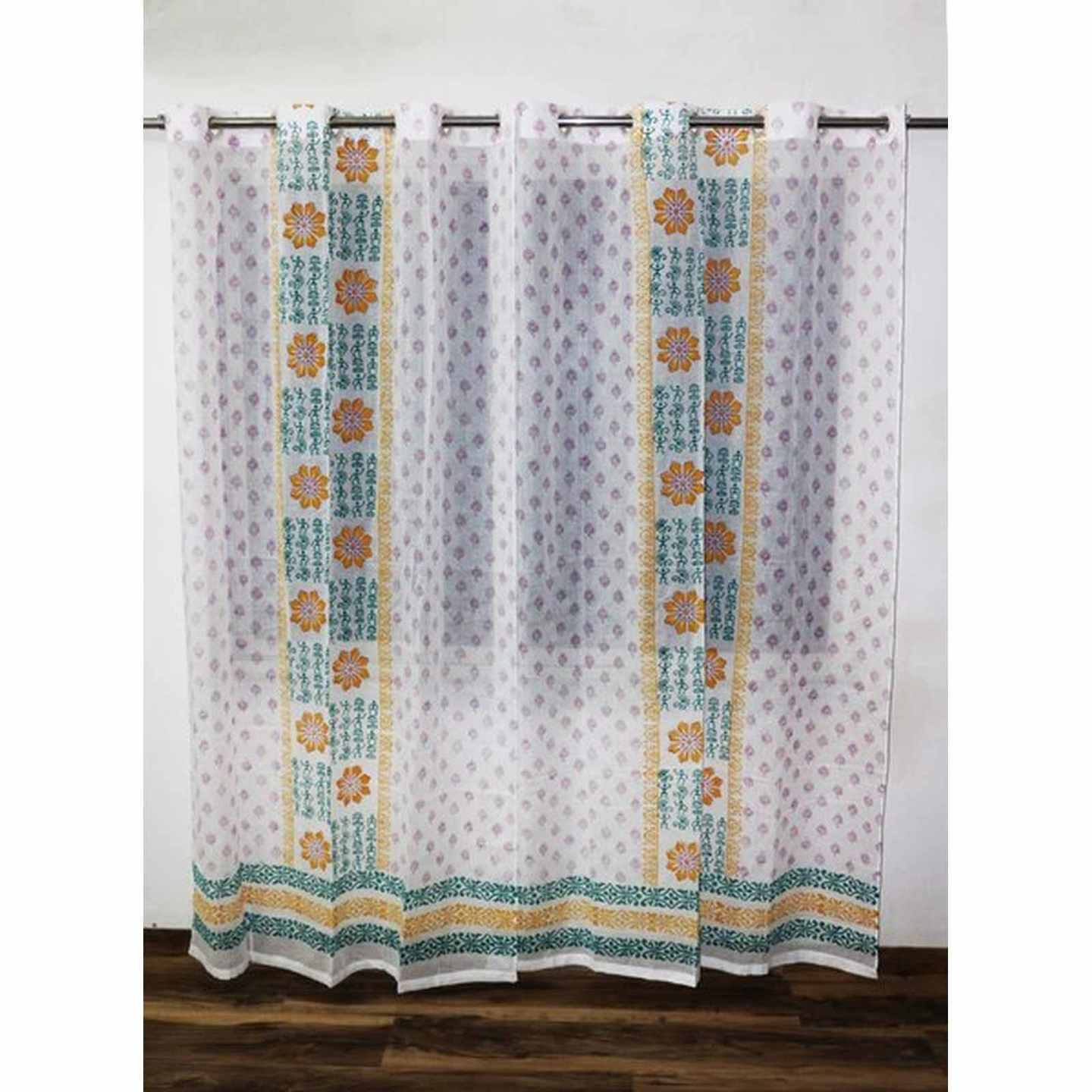 Hand Block Print Curtain – CLUSTER