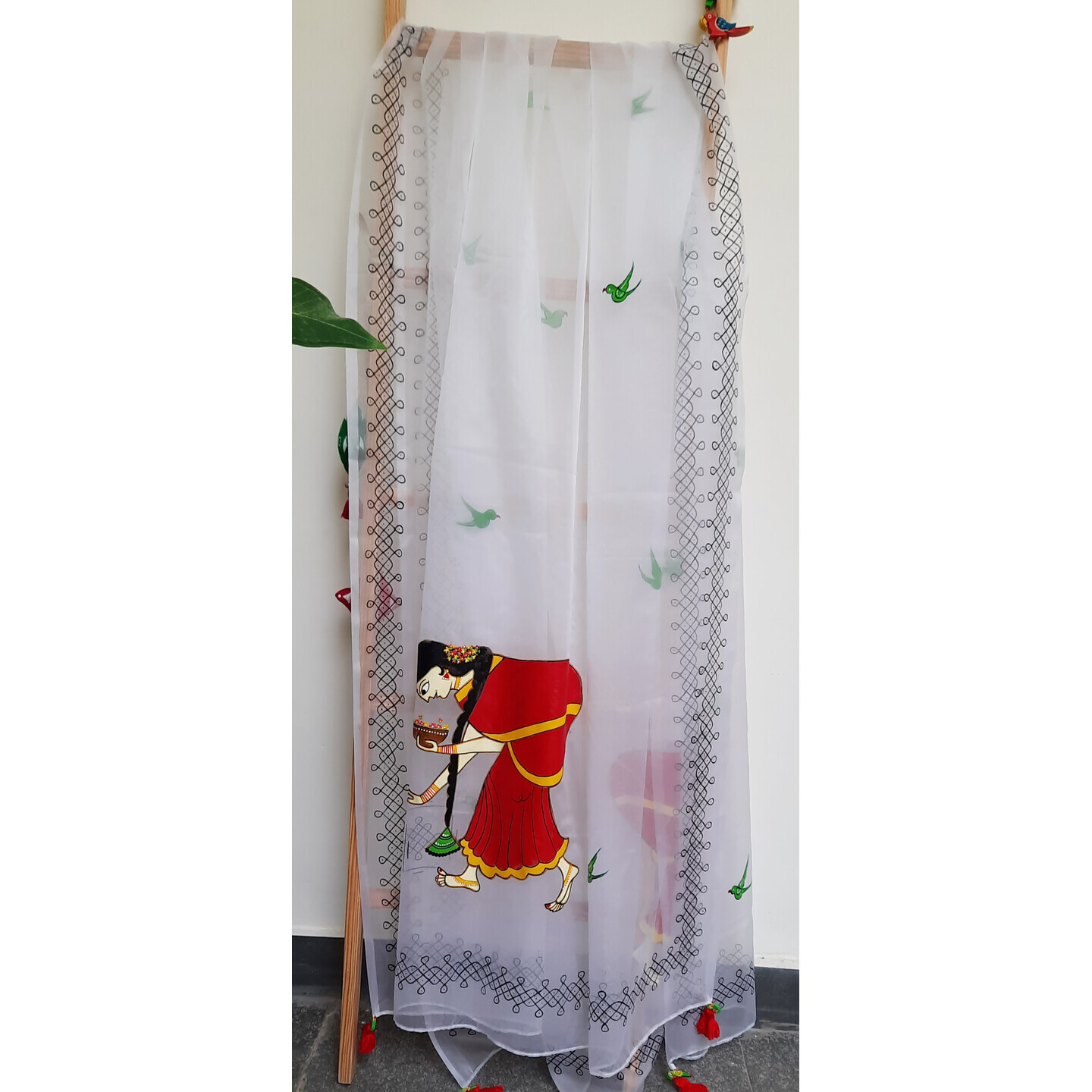 Dupatta - Kolam Lady (SLNST0553)
