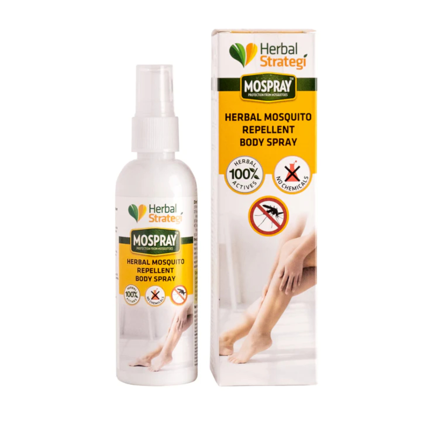 Herbal Strategi Herbal Mosquito Repellent Body Spray