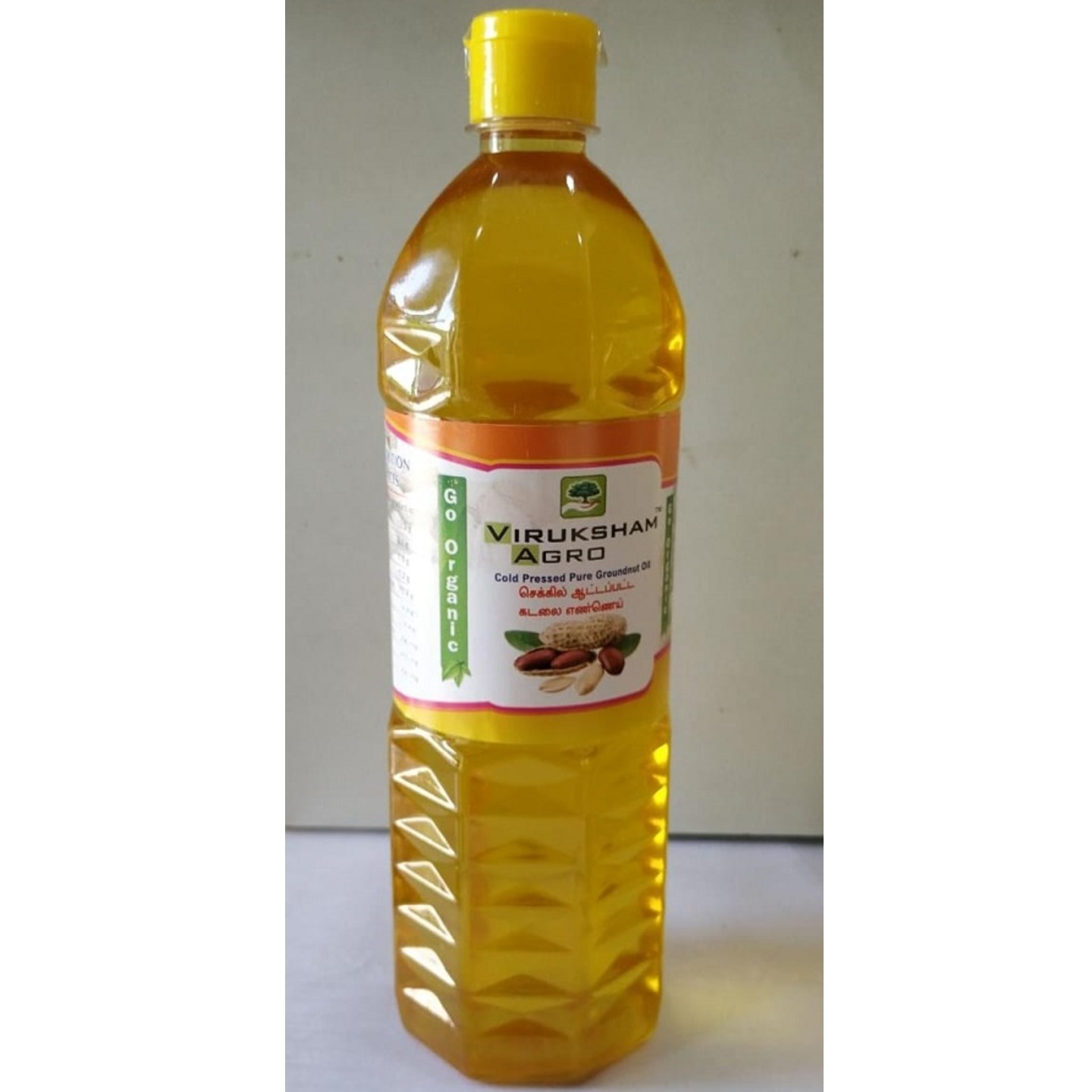 Viruksham Cold Pressed Groundnut Oil - Organic
