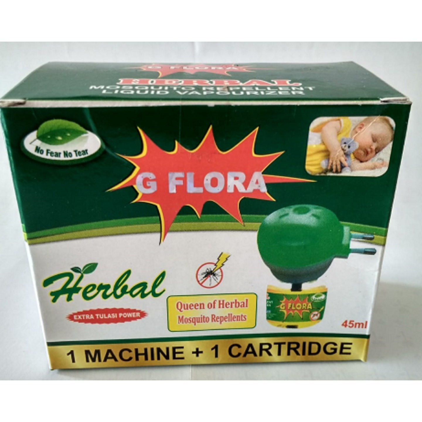 GFlora Herbal Mosquito Repellent Vapouriser Liquid Set