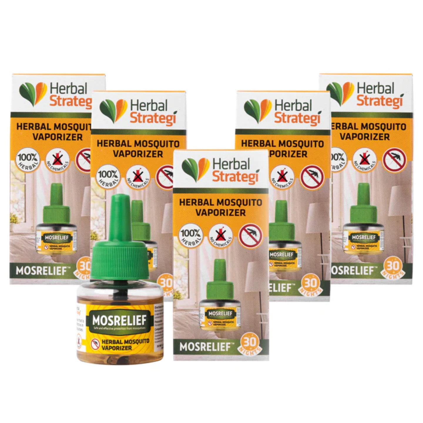 Herbal Strategi Herbal Mosquito Repellent Vaporizer