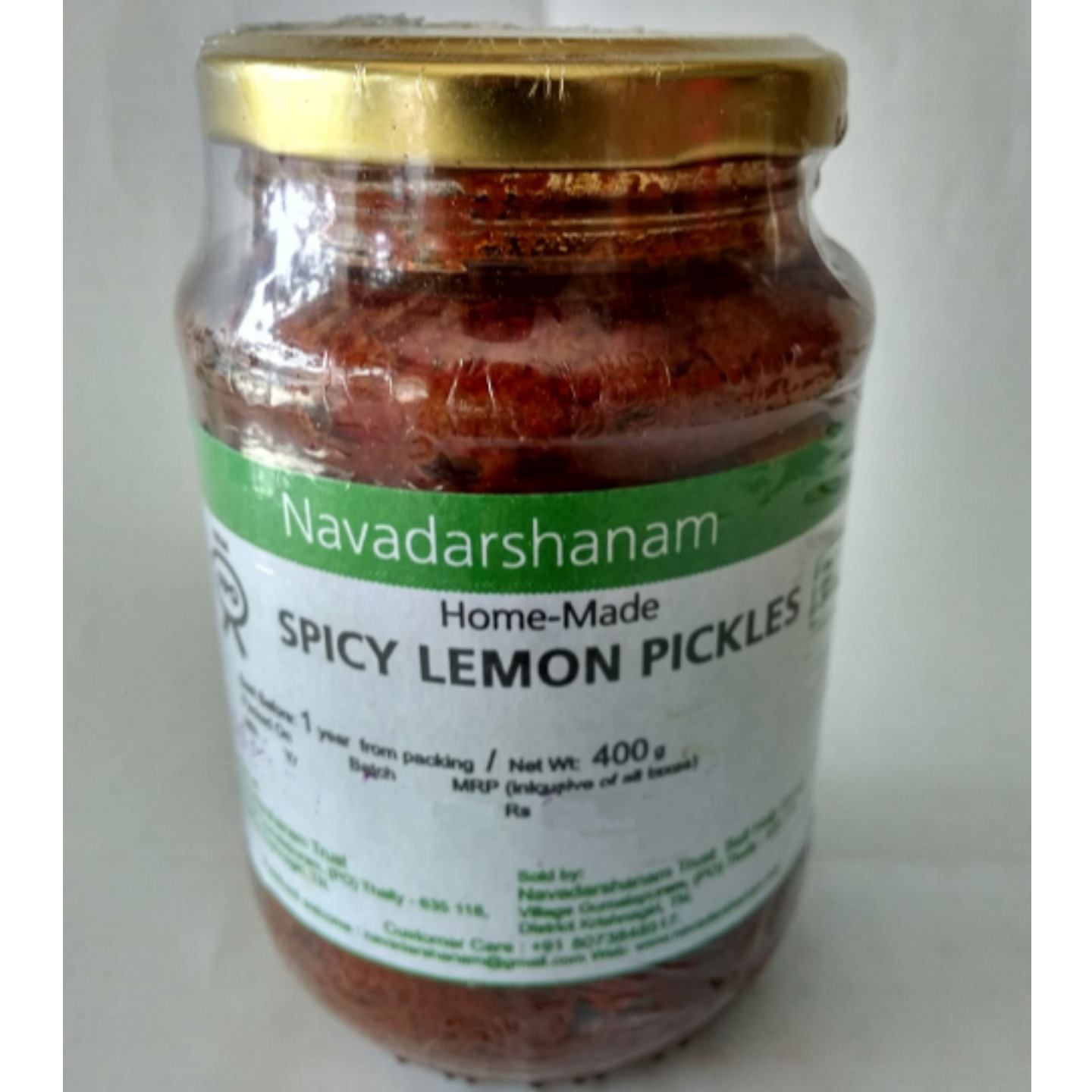 Navadarshanam Spicy Lemon Pickle