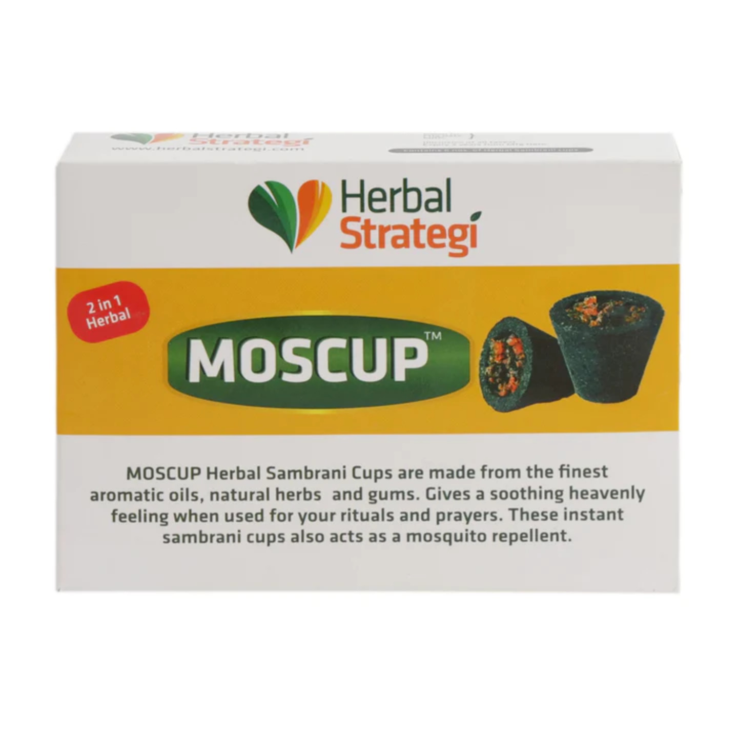 Herbal Strategi Herbal Sambrani Cups