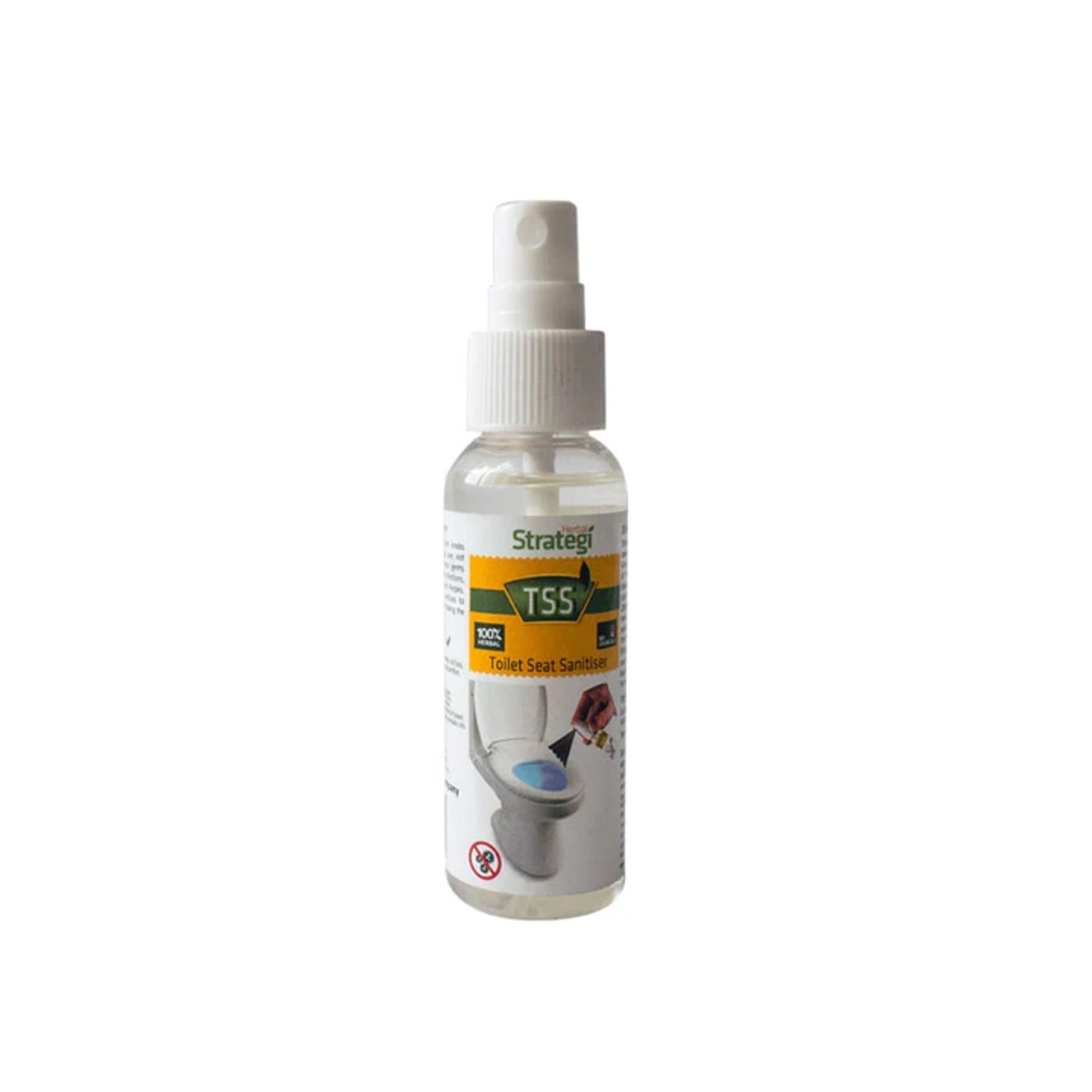 Herbal Strategi Toilet Seat Sanitiser