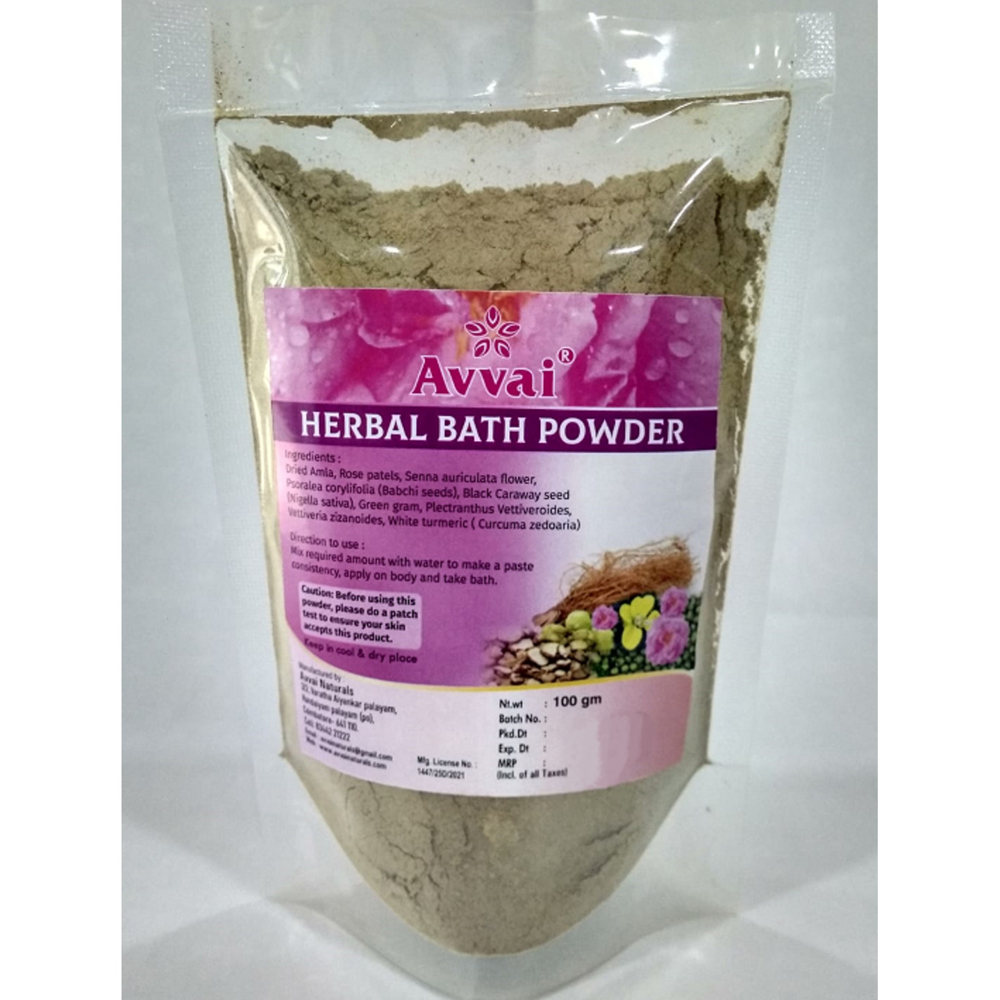 Avvai Herbal Bath Powder