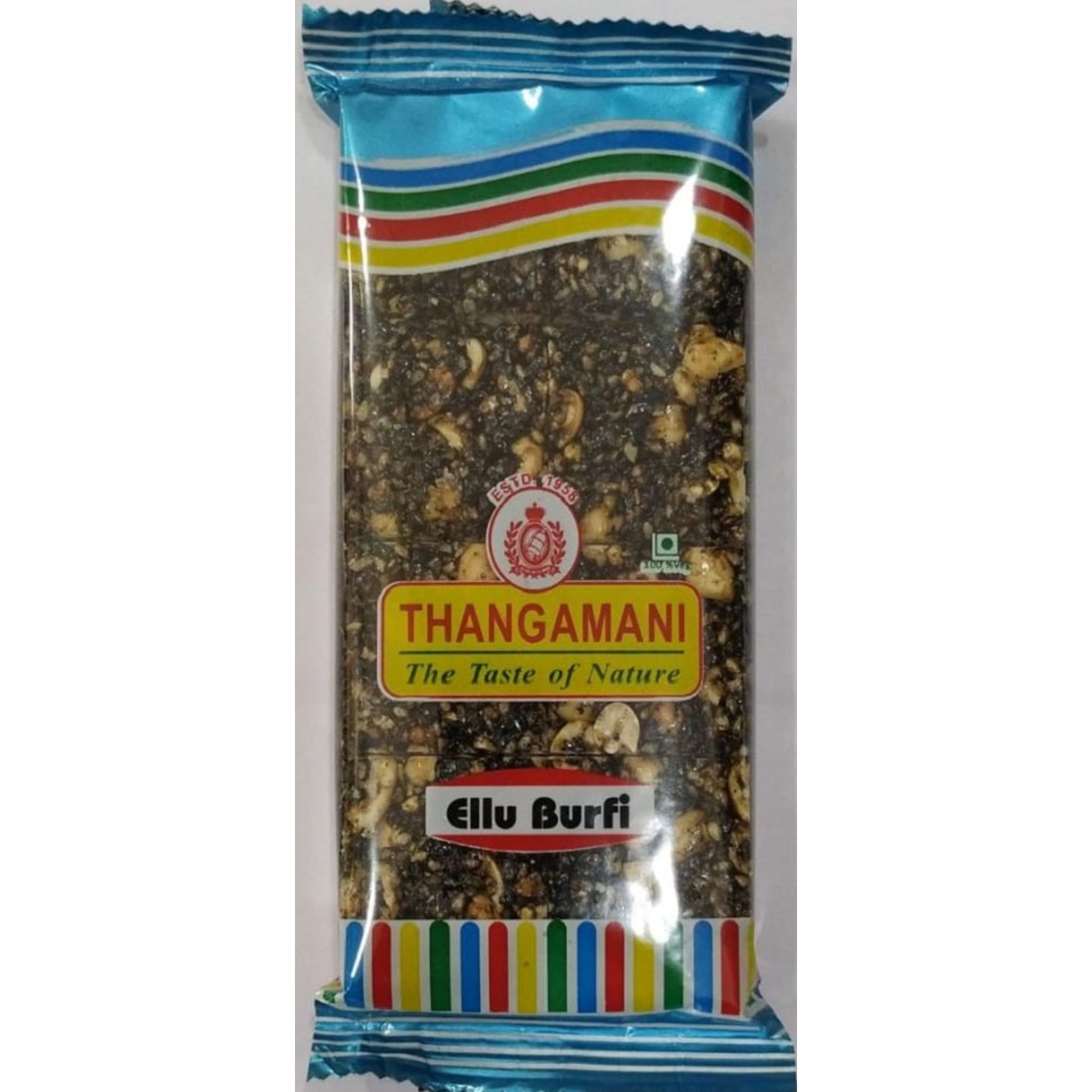 Thangamani Black sesame Burfi - Natural