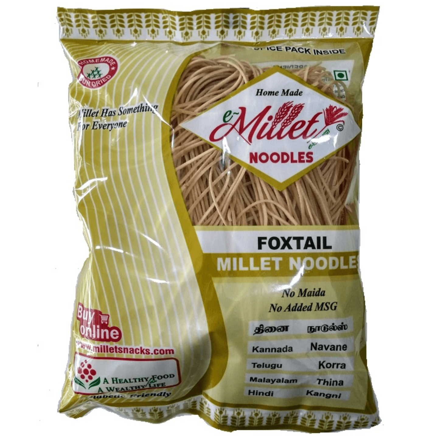Foxtail Millet Noodles