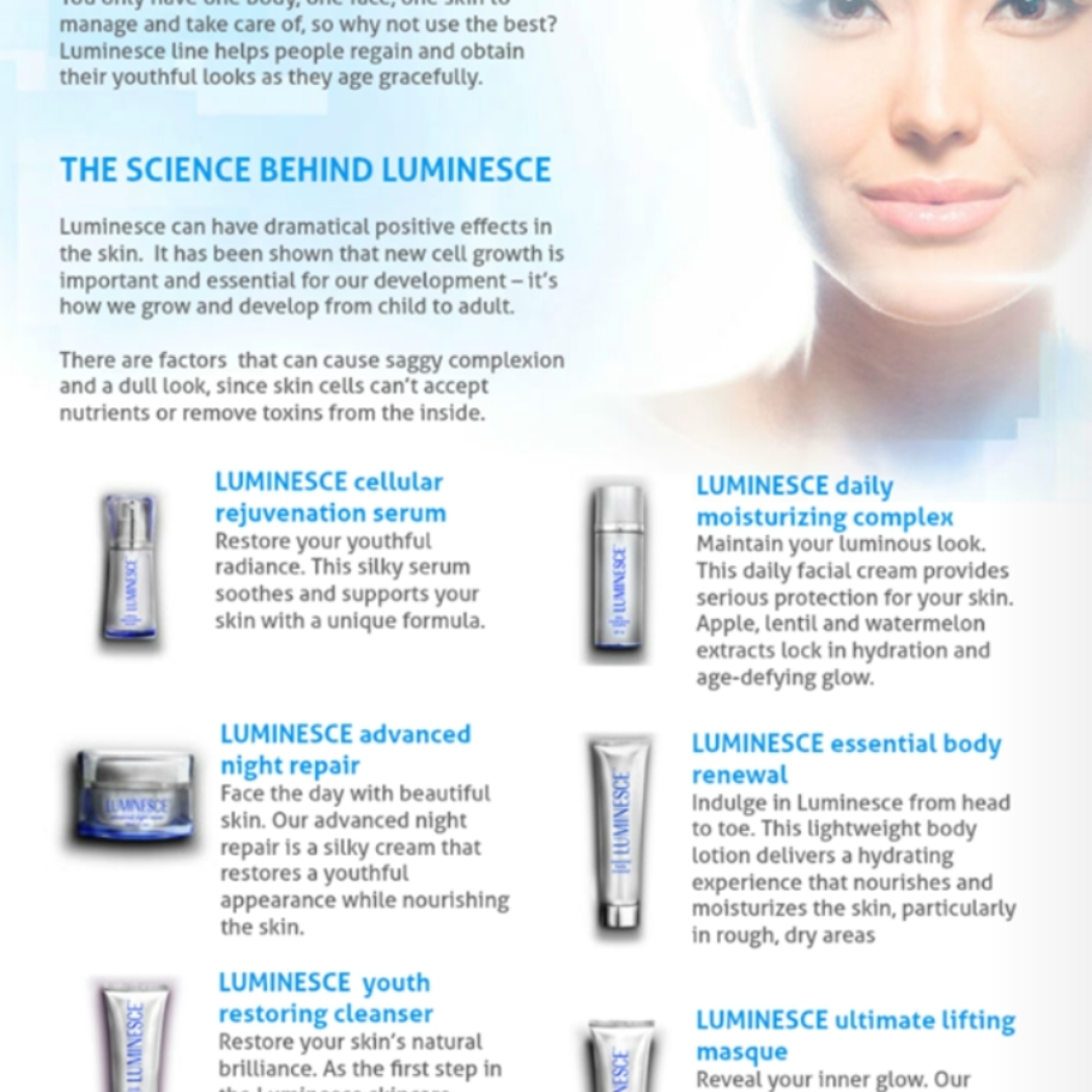 Luminesce Products