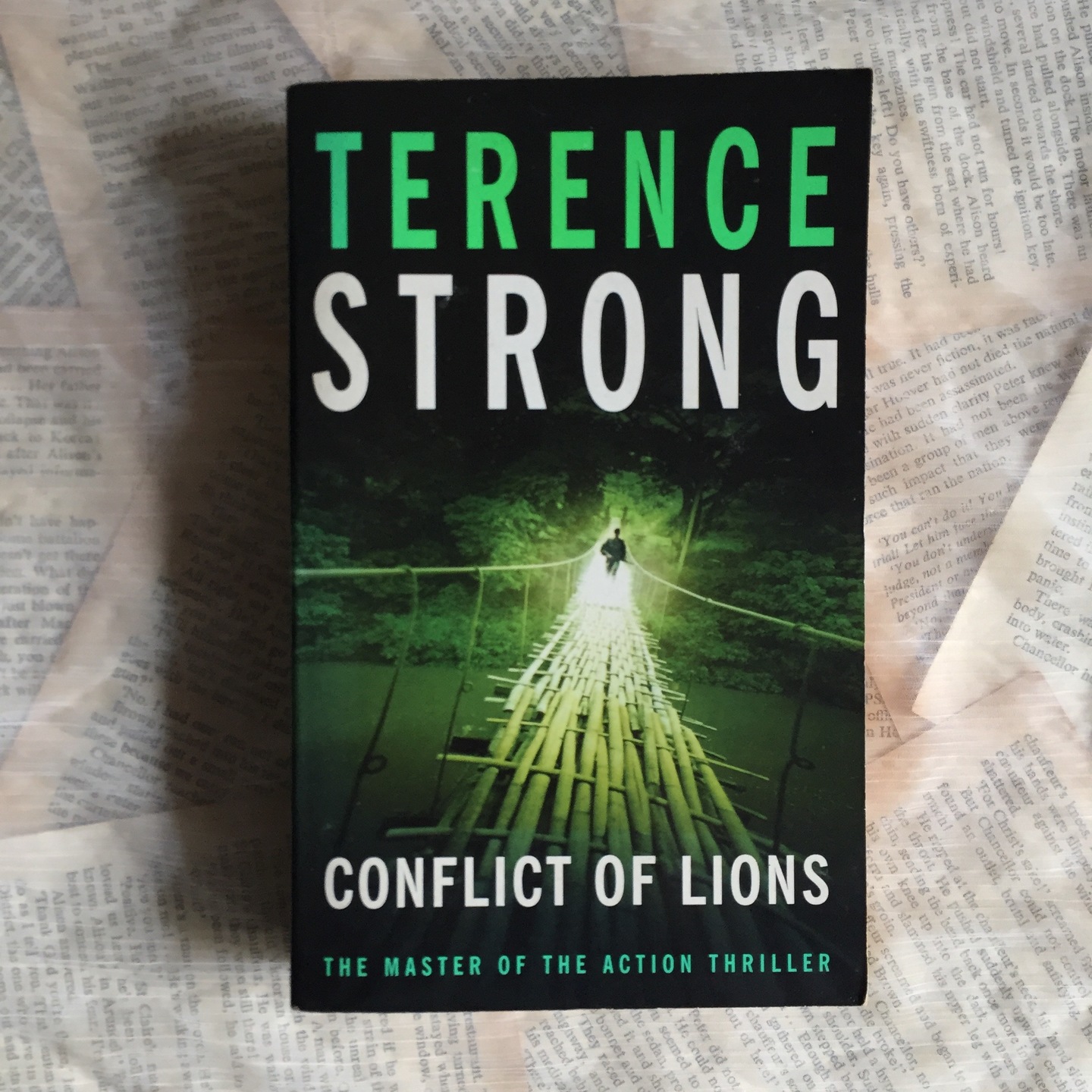 Conflict of Lions by Terence Strong [Paperback]