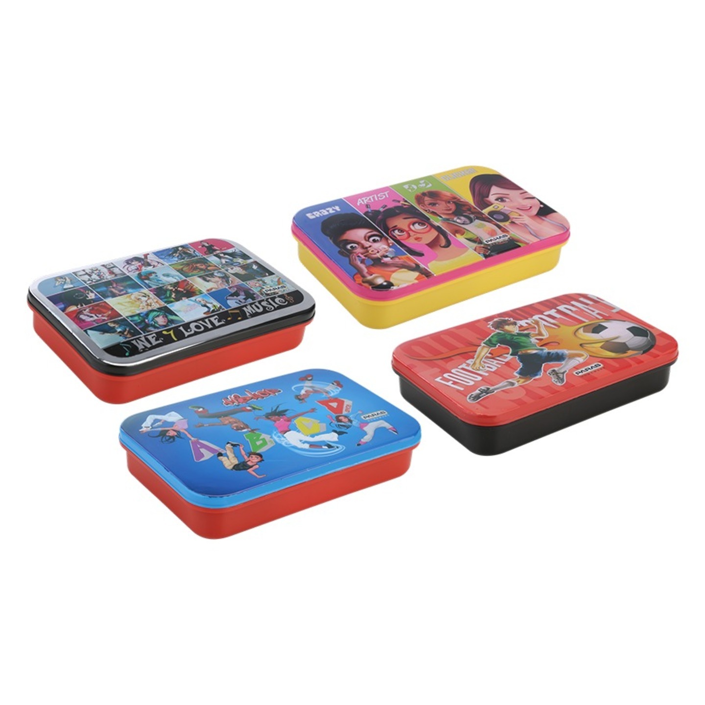 PARAS M & M PACK OF 12PCS LUNCH BOX