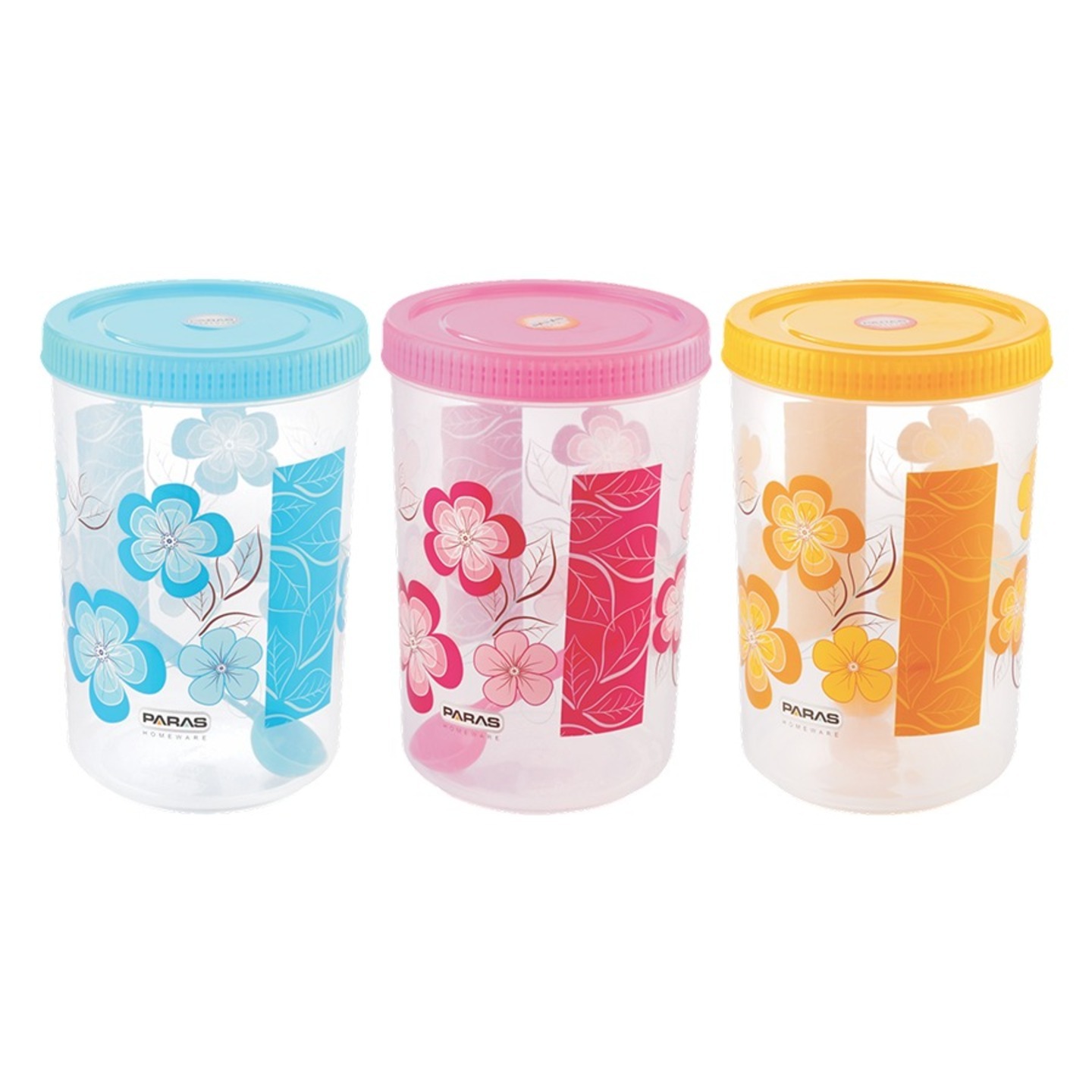 12 Pcs Printed Urility Container