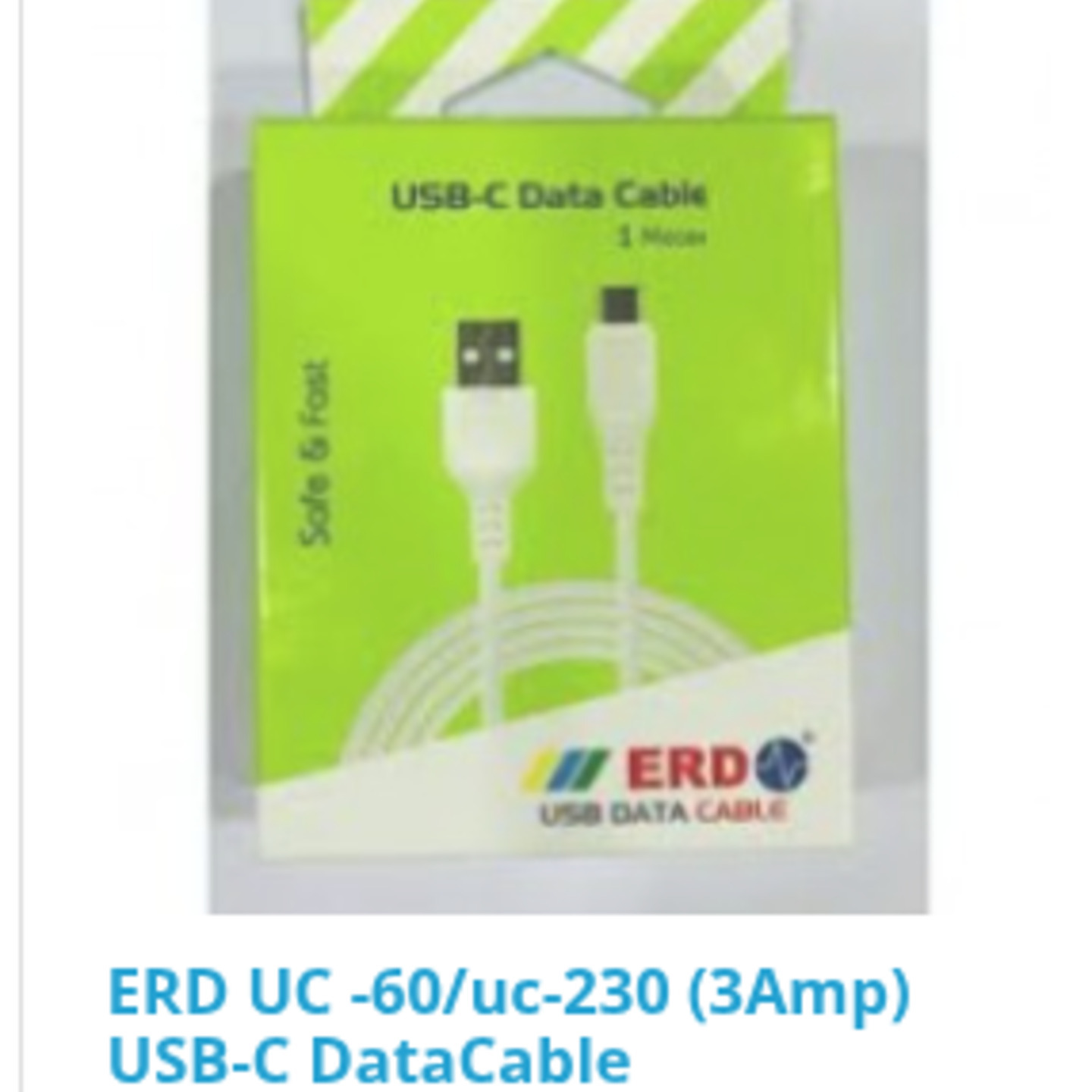 ERD UC -60/uc-230 (3Amp) USB-C DataCable