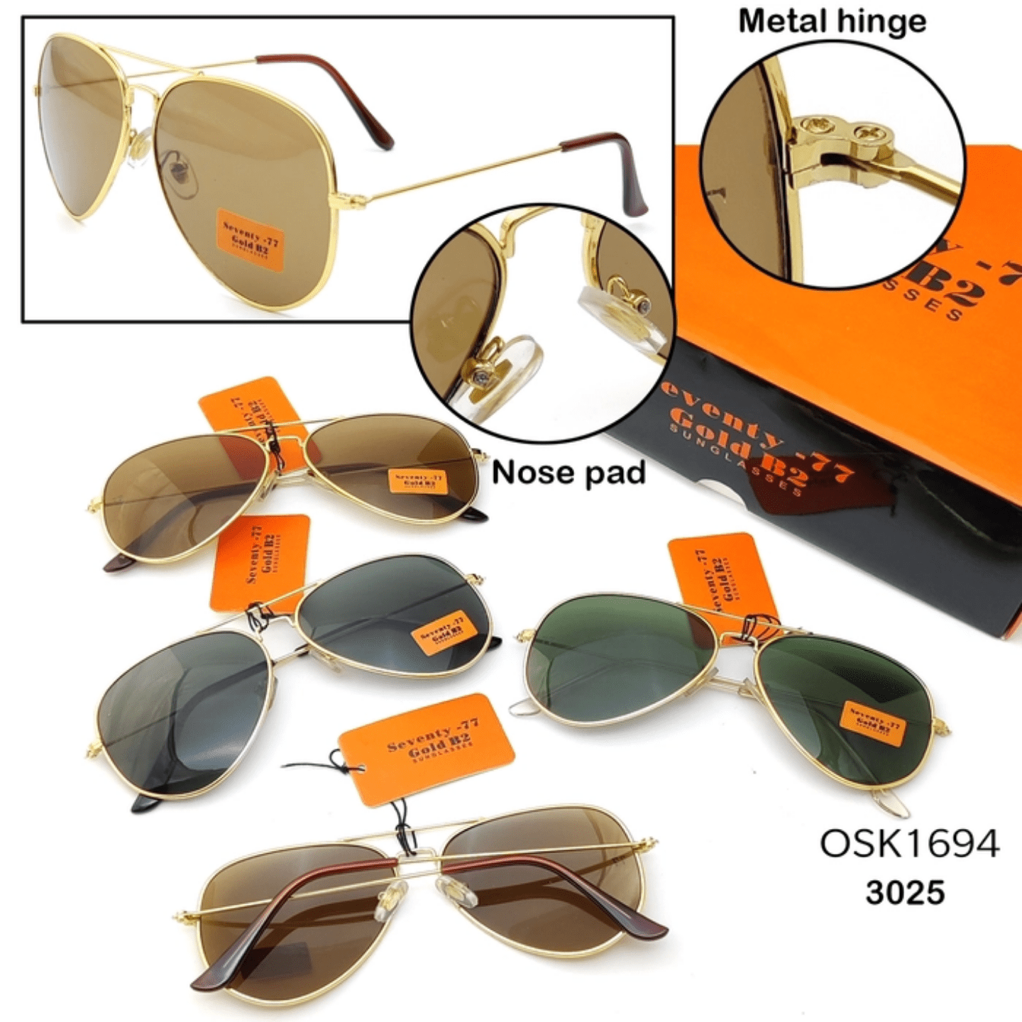 OS SEVENTY-77 GOLD B2/COPPER