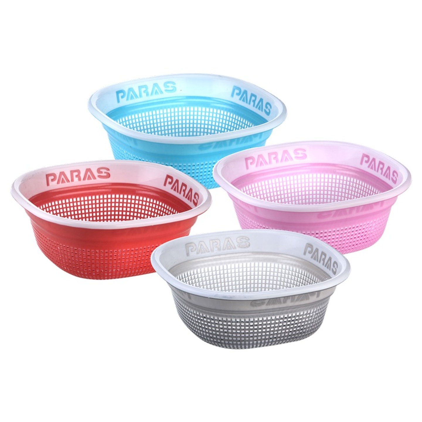 PARAS HAPPY HOME SQUARE PACK OF 12PCS BASKET