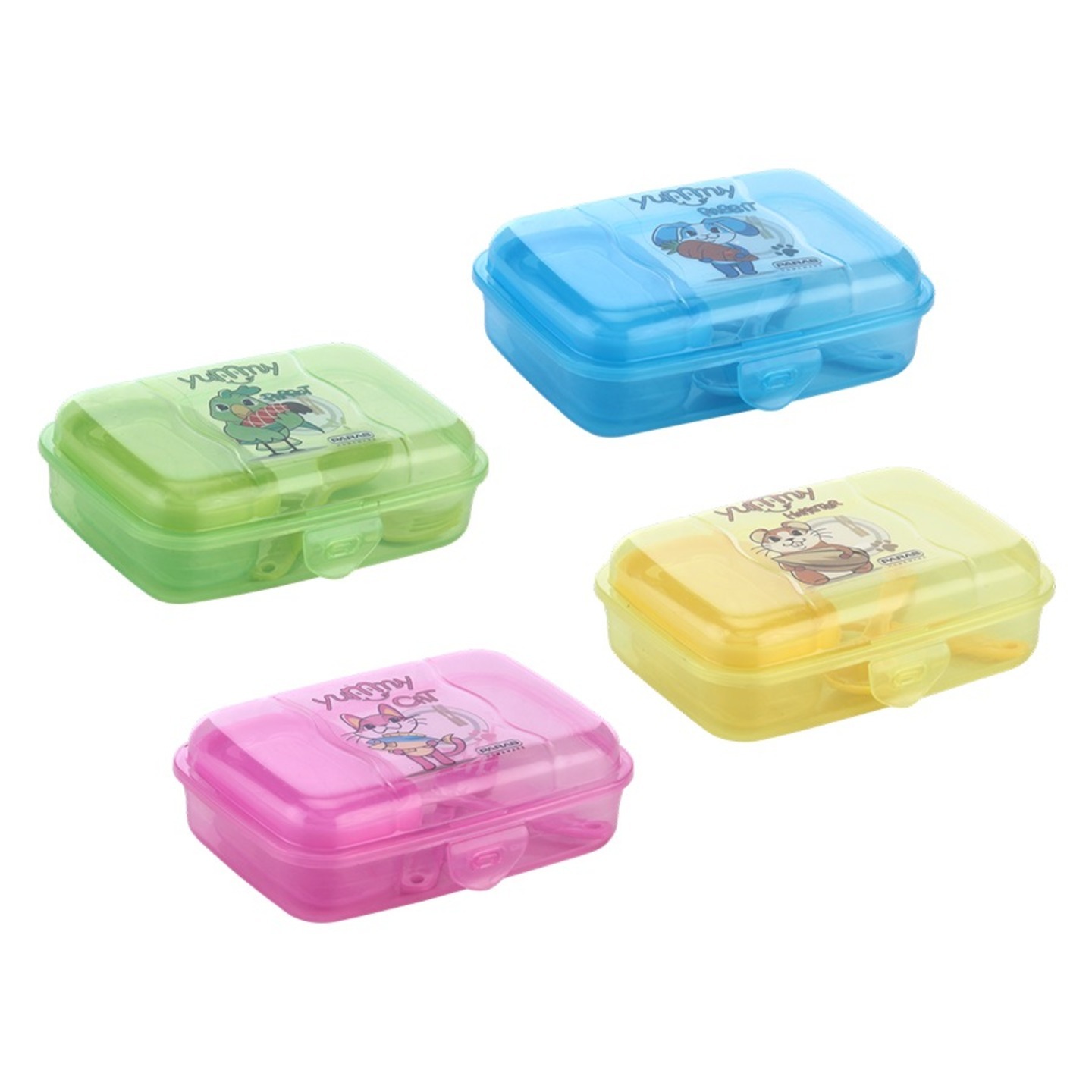 PARAS YUMMY PACK OF 12PCS LUNCH BOX