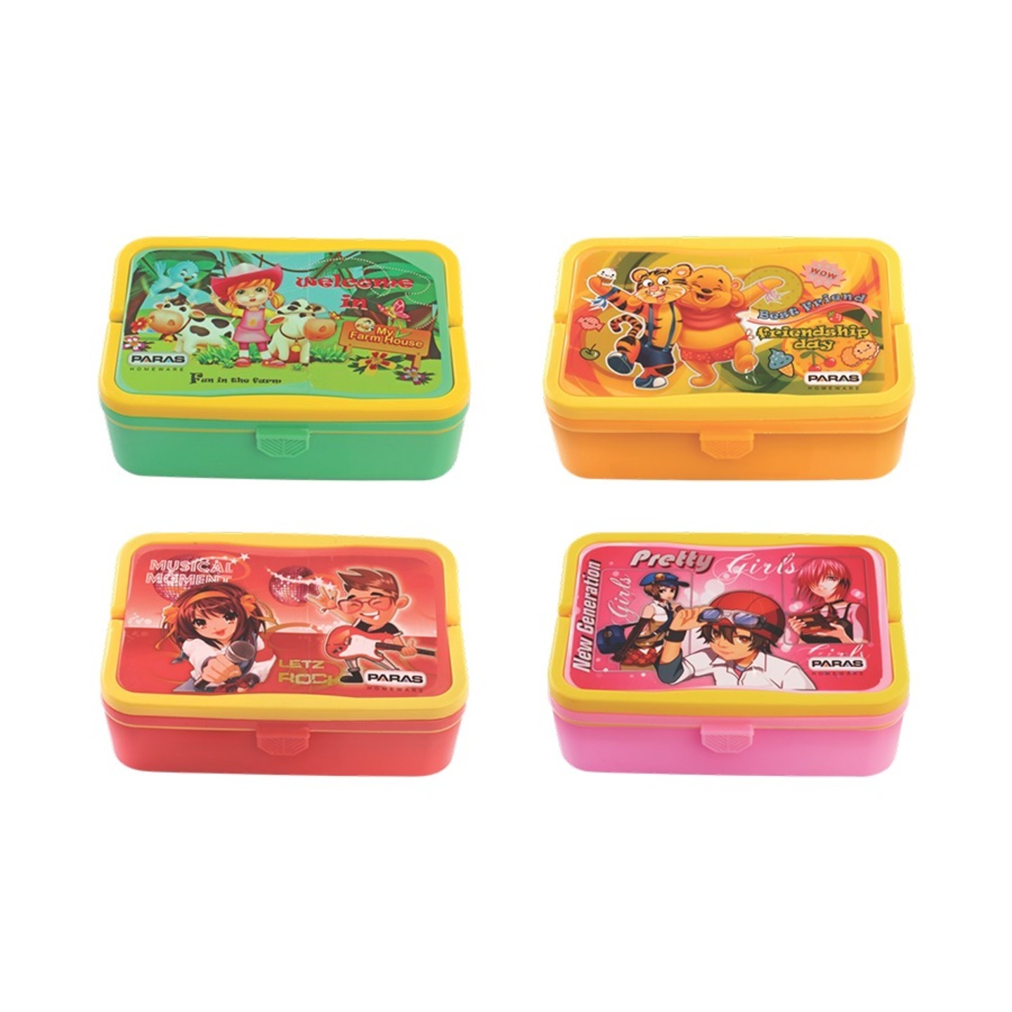 PARAS PICNIC PACK OF 12PCS LUNCH BOX