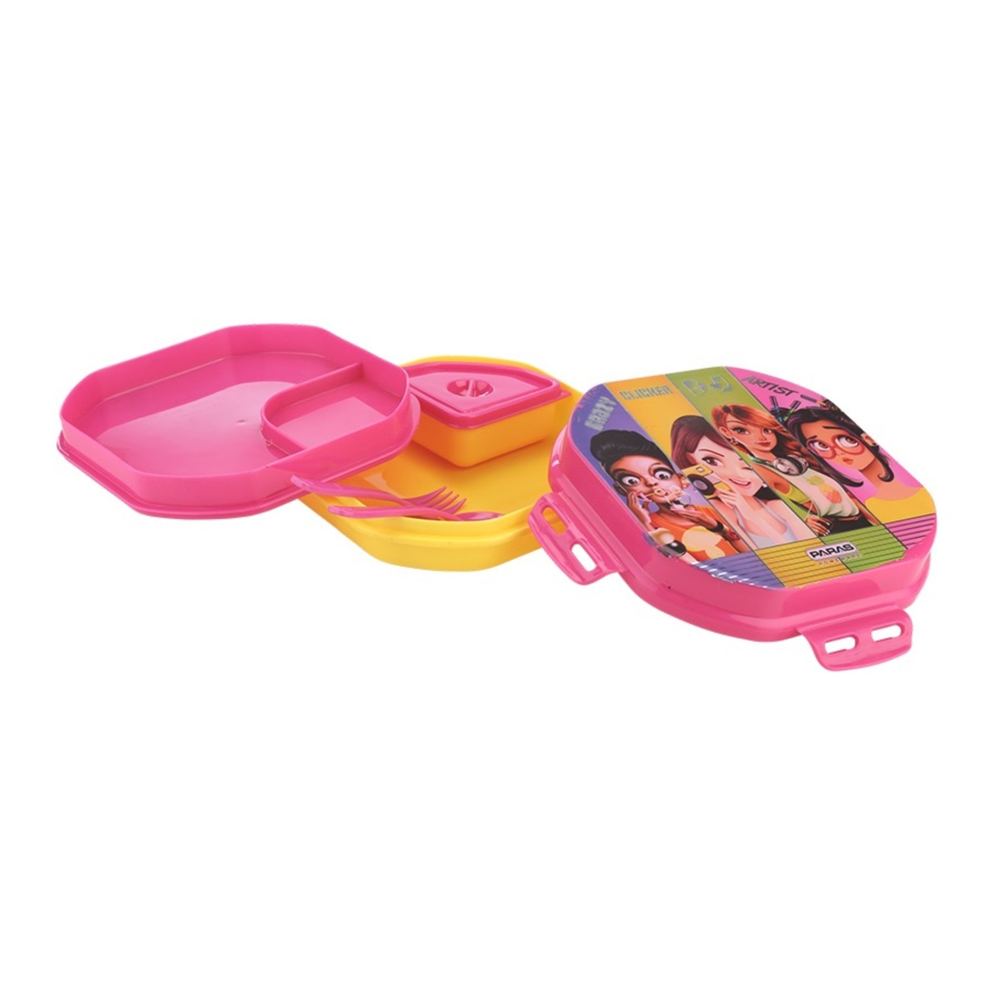 PARAS HEXA PACK OF 12PCS LUNCH BOX