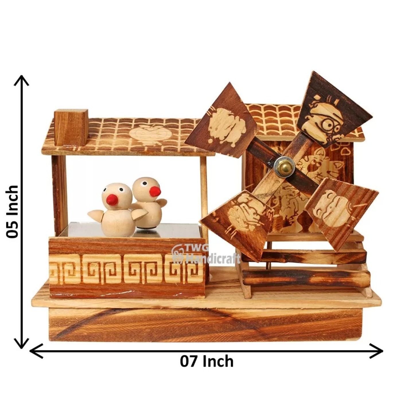 Wooden House Gift Item 5 Inch ( 13 cm ) - 77X0296M000XTRR