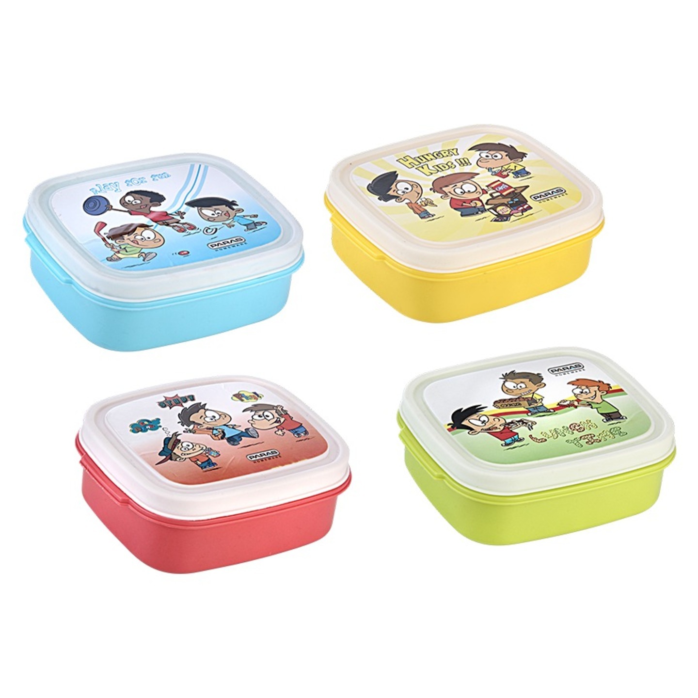 PARAS PERK PACK OF 12PCS LUNCH BOX