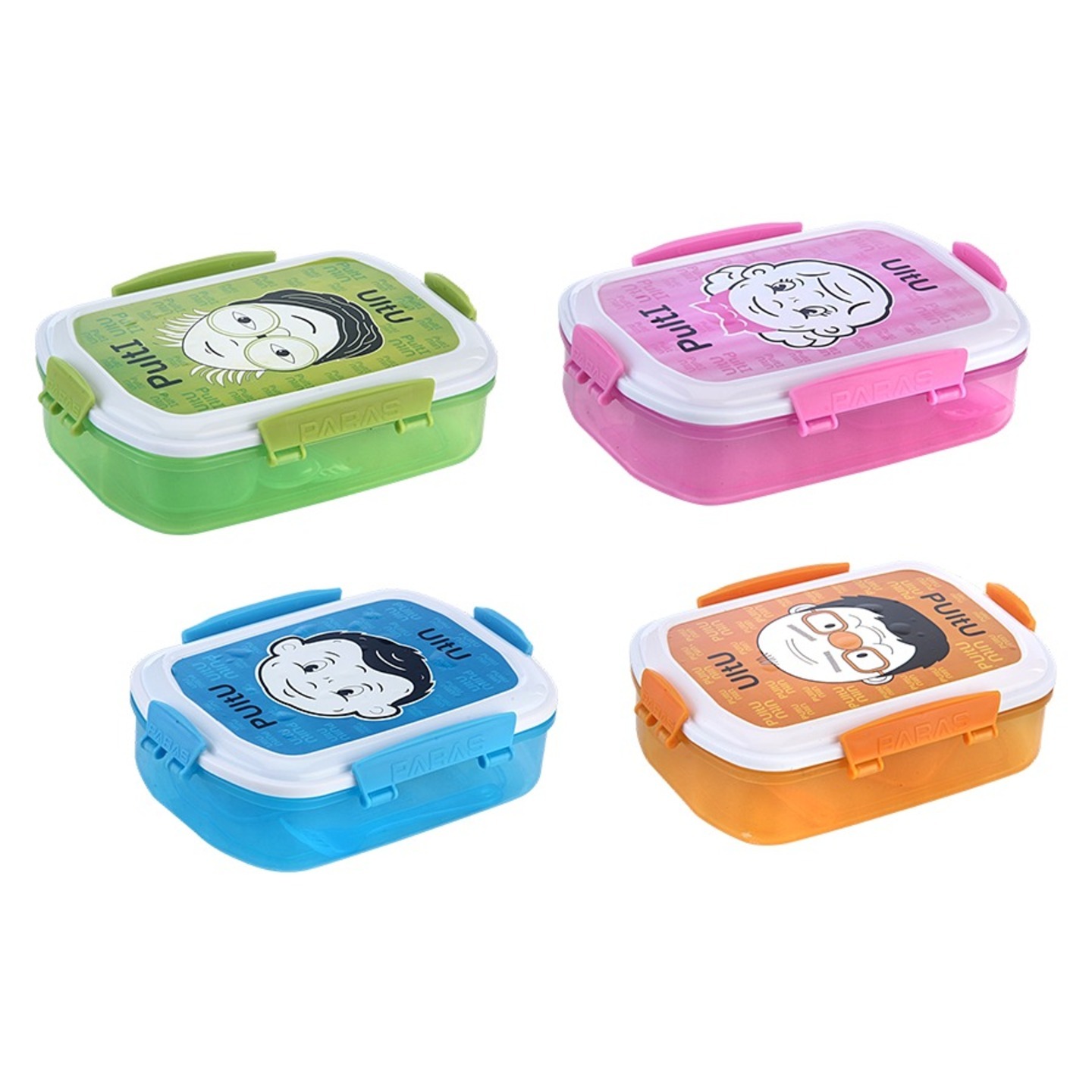PARAS SUPER SEAL PACK OF 12PCS LUNCH BOX