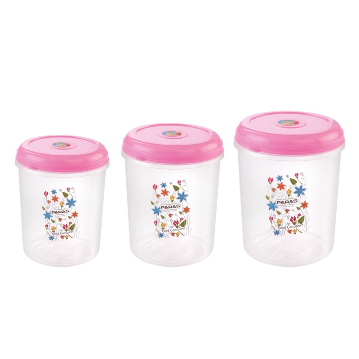 PARAS CLASSIC PLAIN CONTAINER SET(1000/2000/3000)