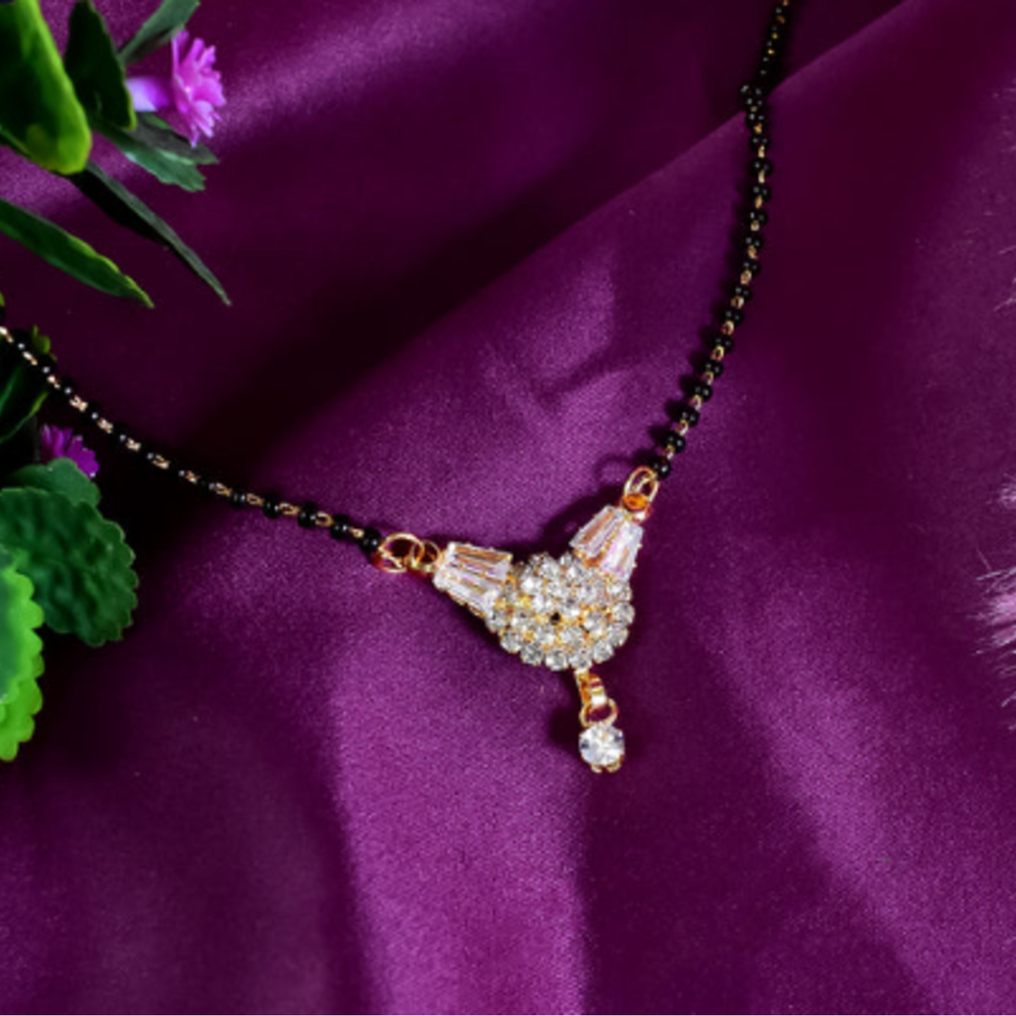 Traditional necklace for women stylish mangalsutra