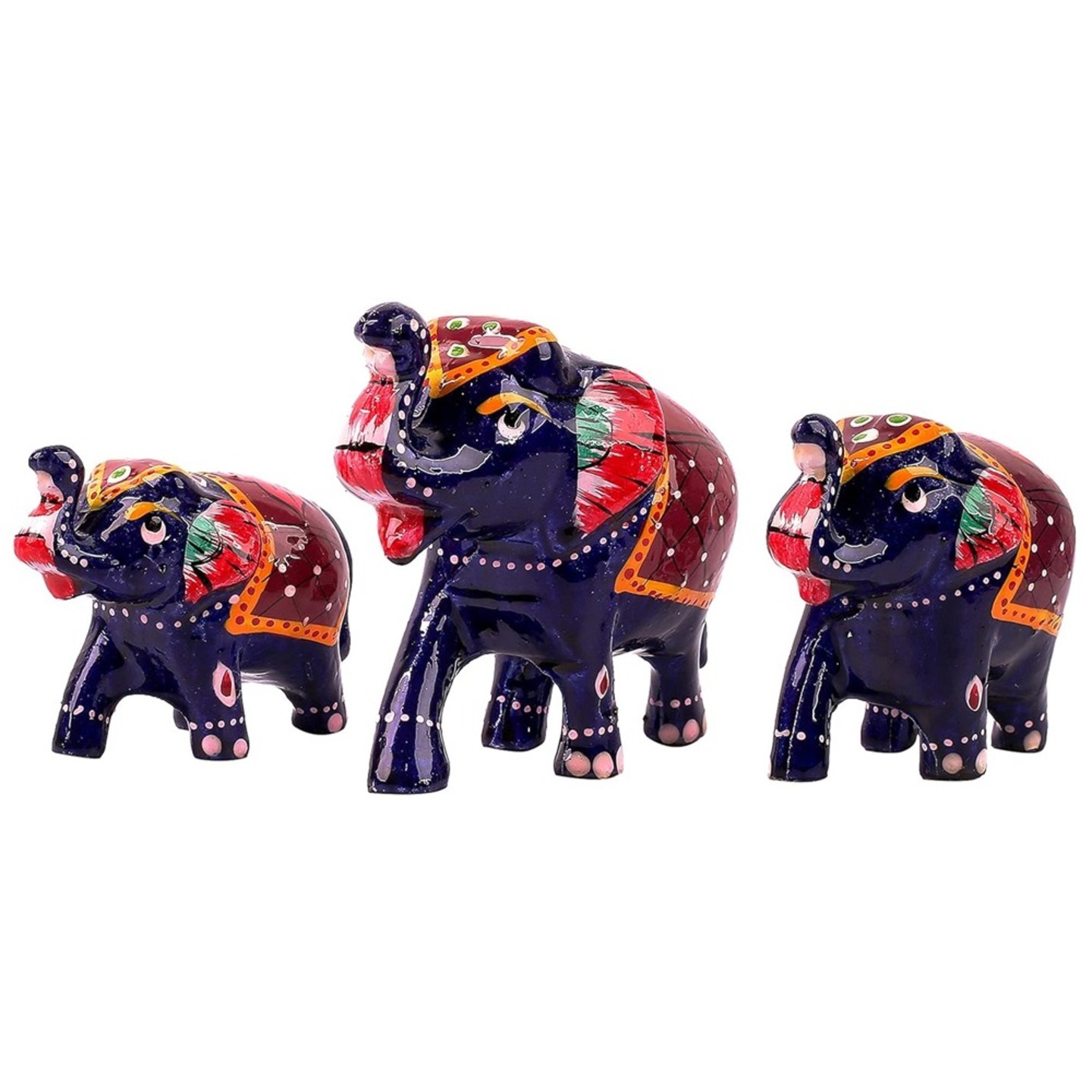        Handprinted Elephant Set