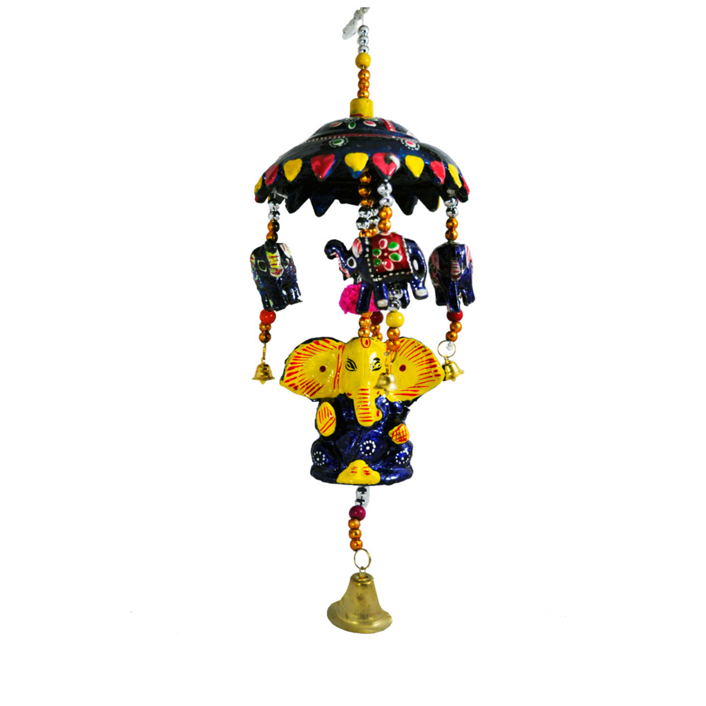 Designer Ganesh Wall Hanging In Wooden Material