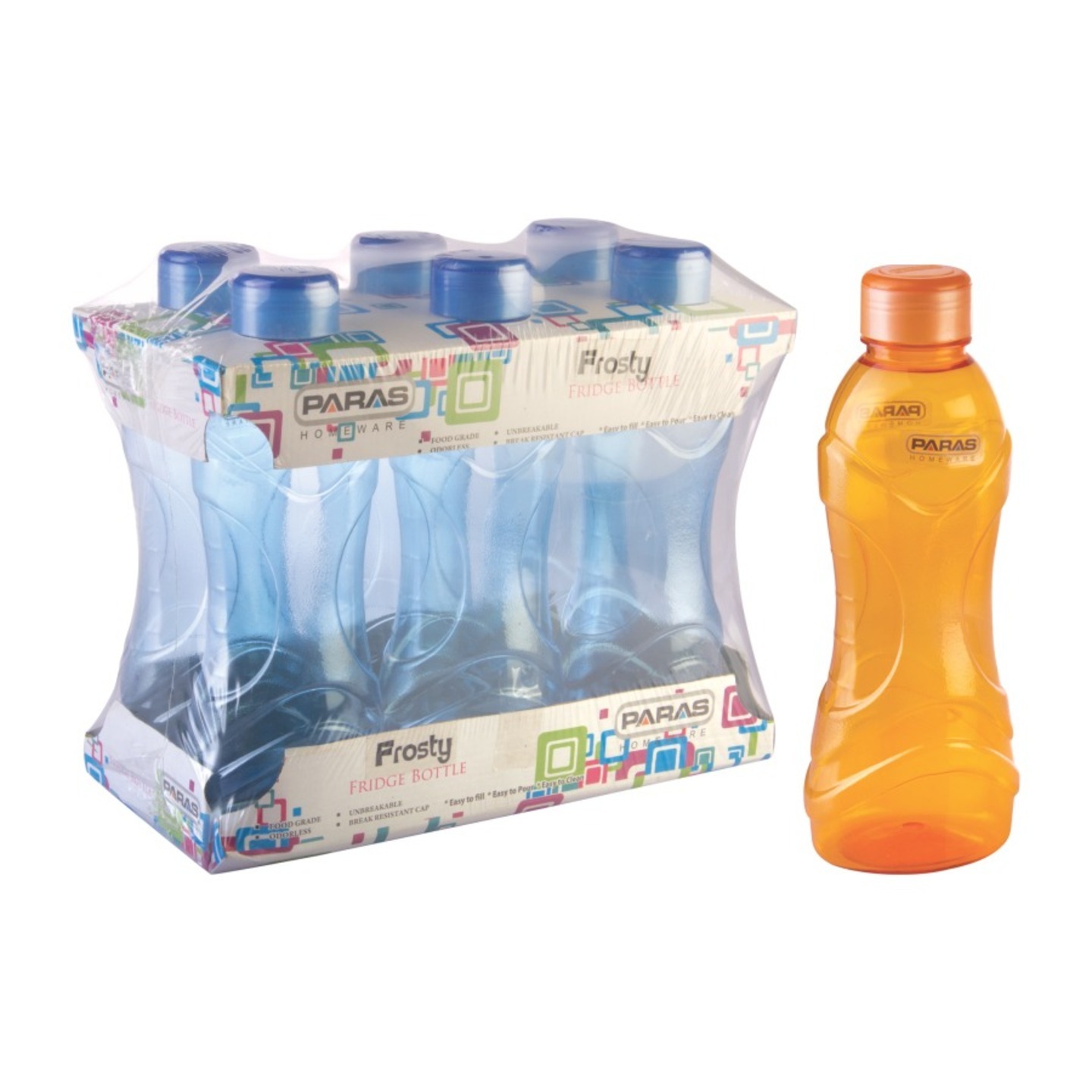 PARAS FROSTY PACK OF 12PCS FRIDGE BOTTLE