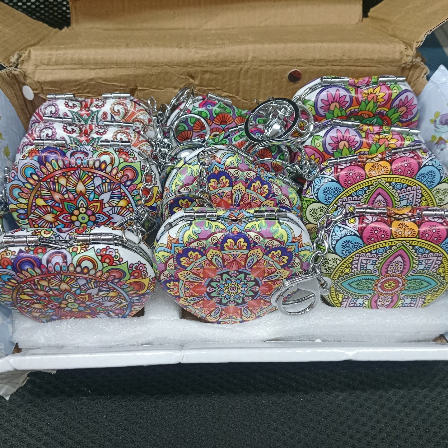 One piece family mix design pocket mirror pack of 12 