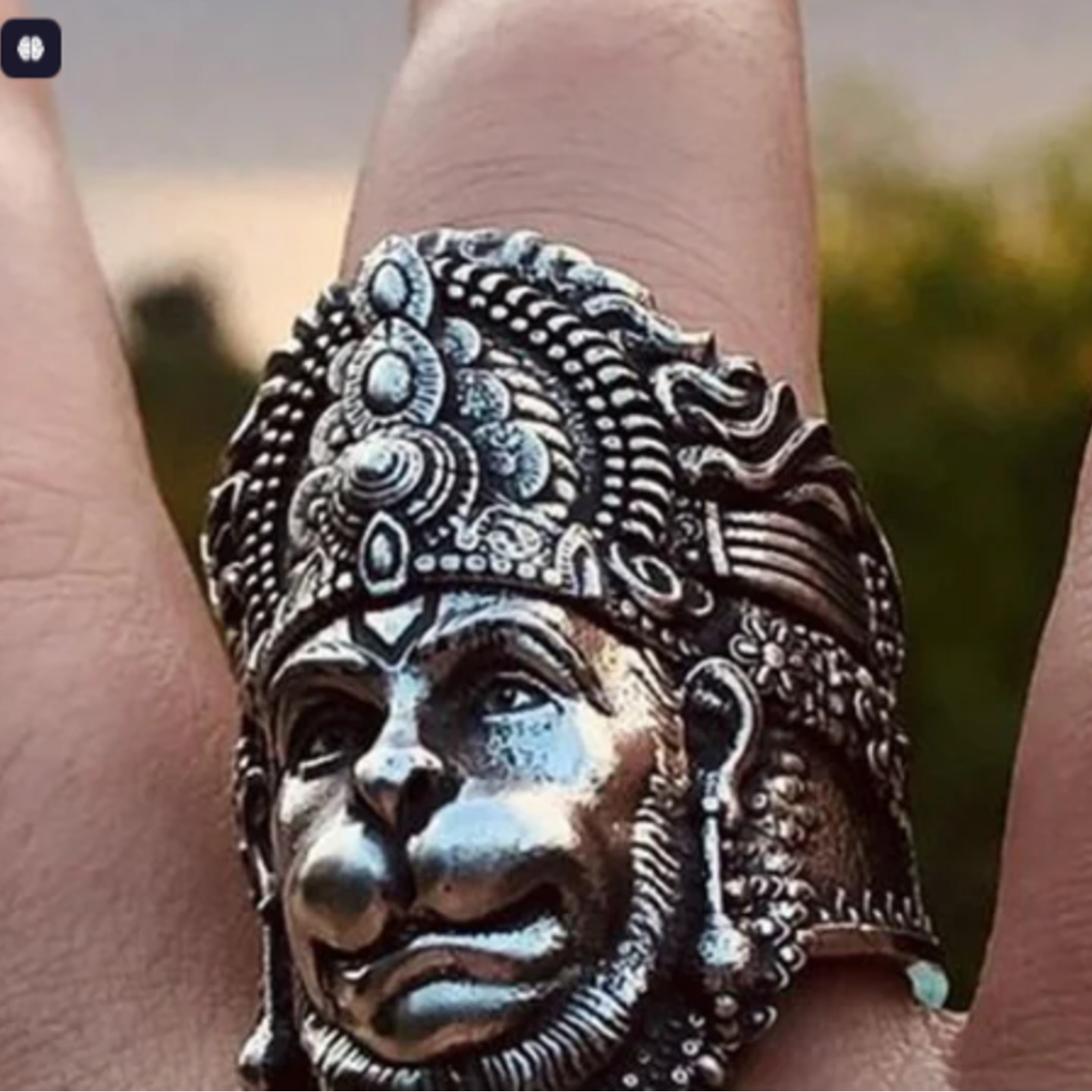 Hanuman Finger Ring For Boys & Girls Stylish Rings