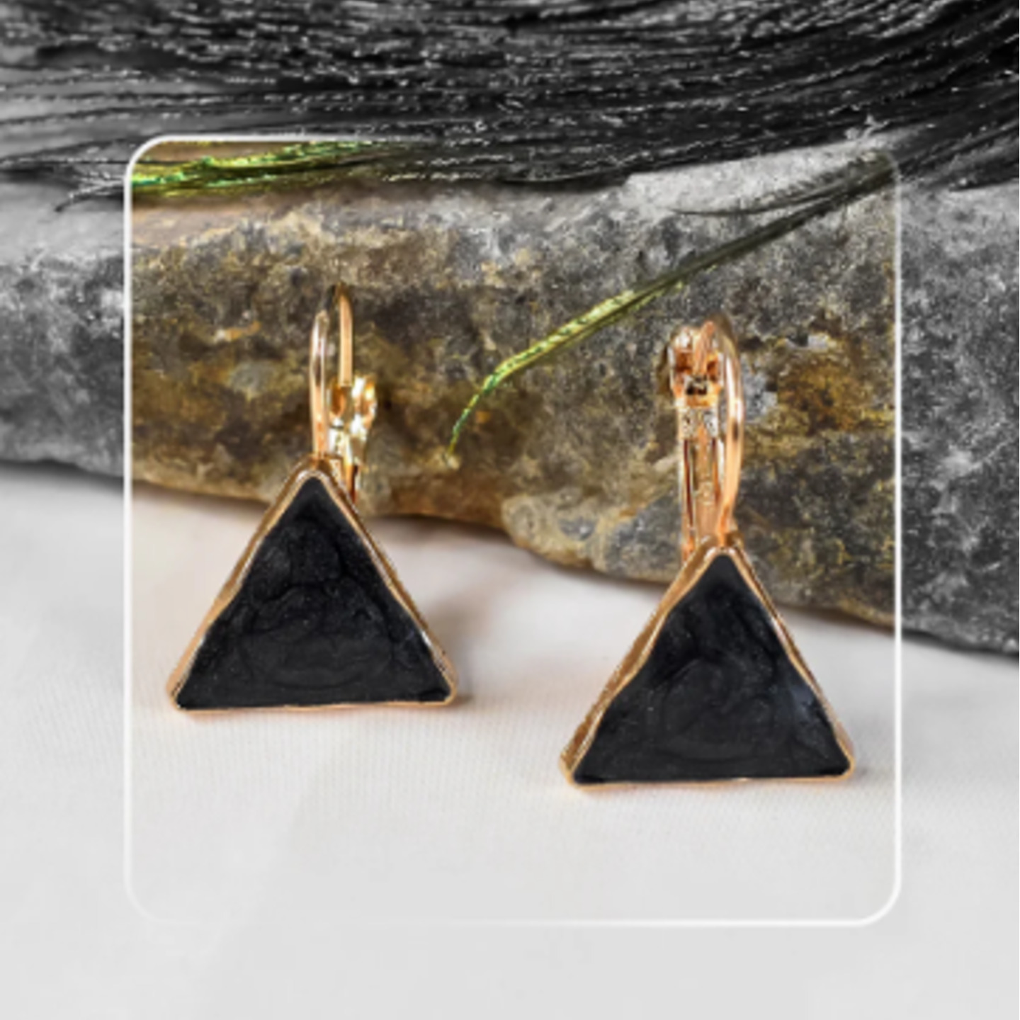 Luxury Earring Set with Sparkling Stones