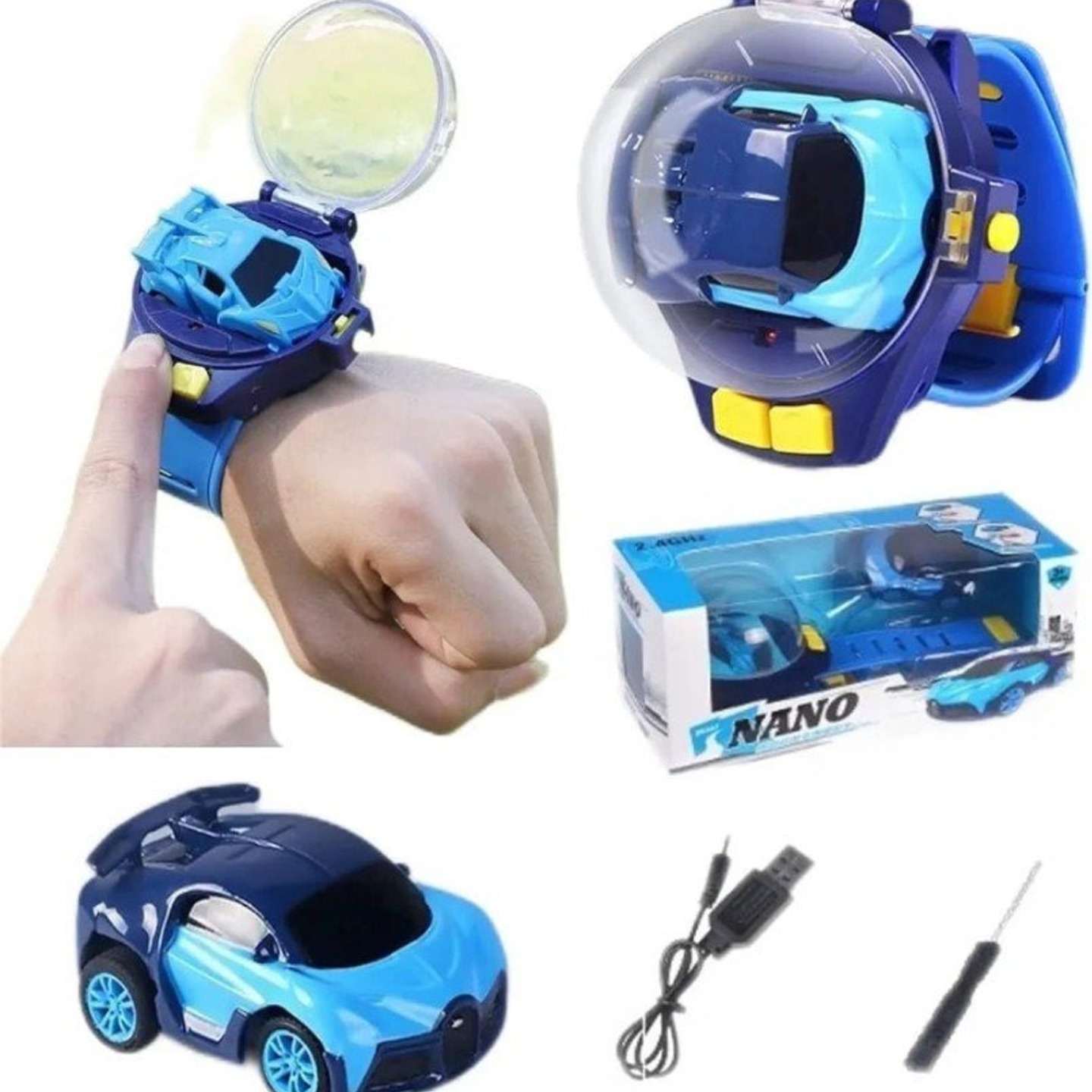 Wrist Watch Remote Control Car 2 ch Mini R/c Car rc