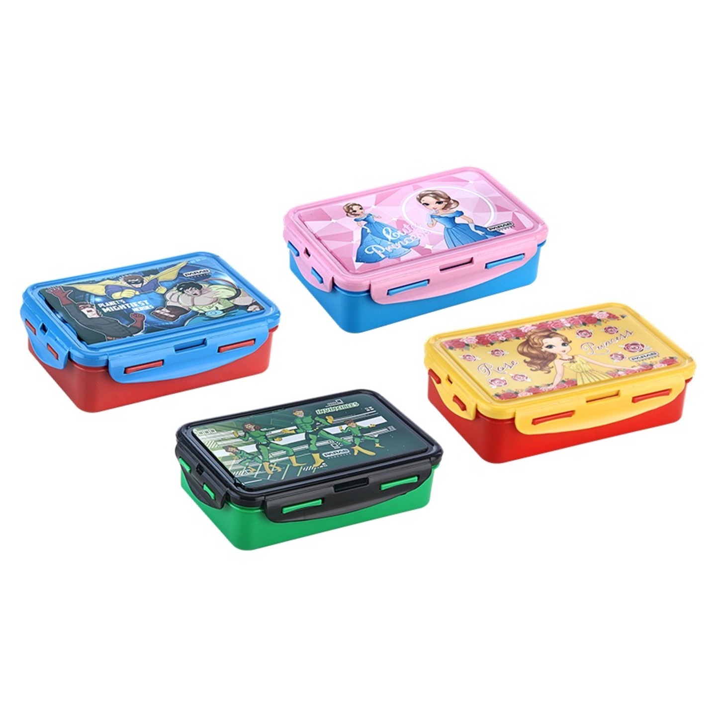 PARAS LOCK IT PACK OF 12PCS LUNCH BOX