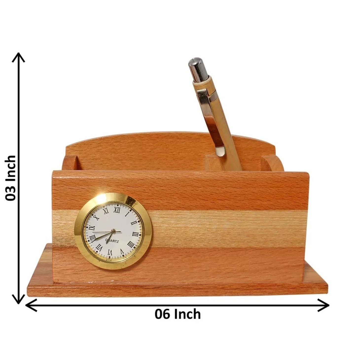 Wooden Pen Stand 3 Inch ( 8 cm ) - 11X0888L000XTEO