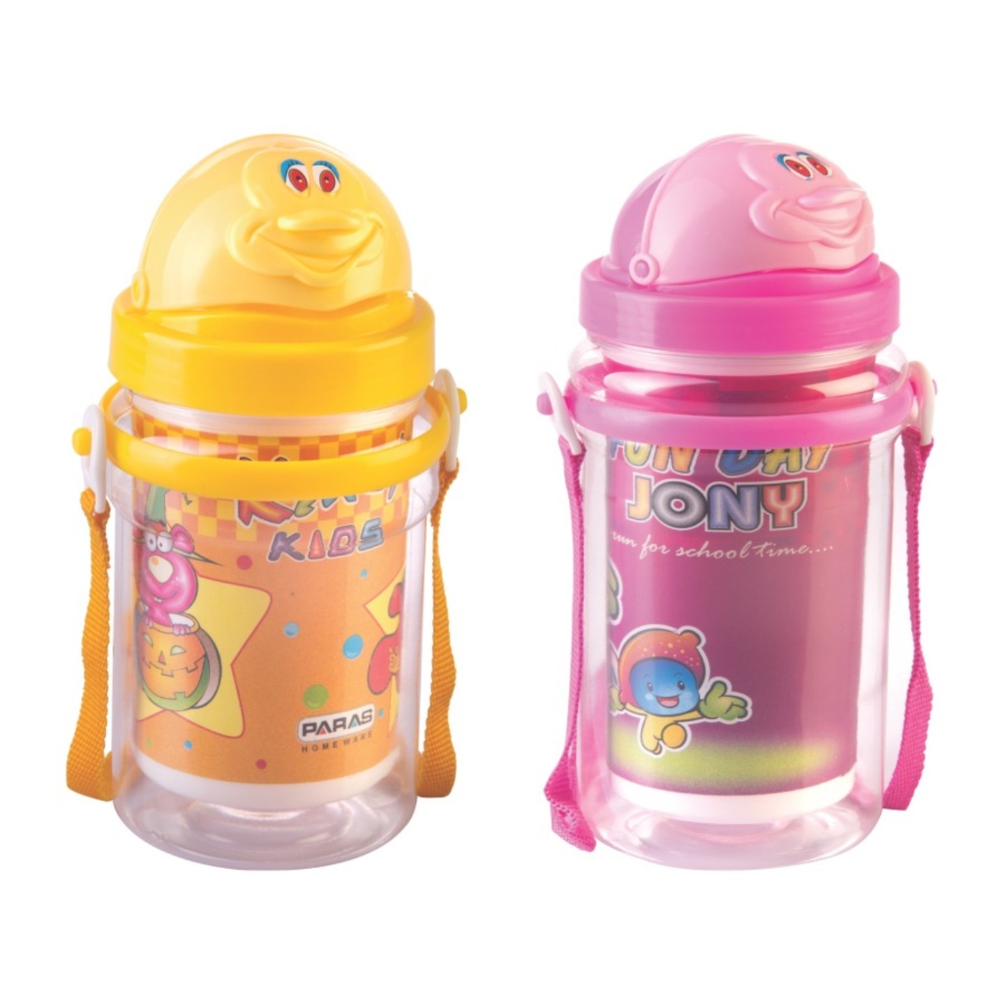 PARAS SPORTY PACK OF 12PCS SCHOOL BOTTLES