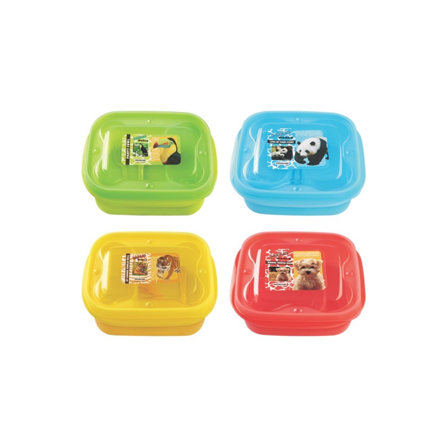 PARAS CRACKLE PACK OF 12PCS LUNCH BOX