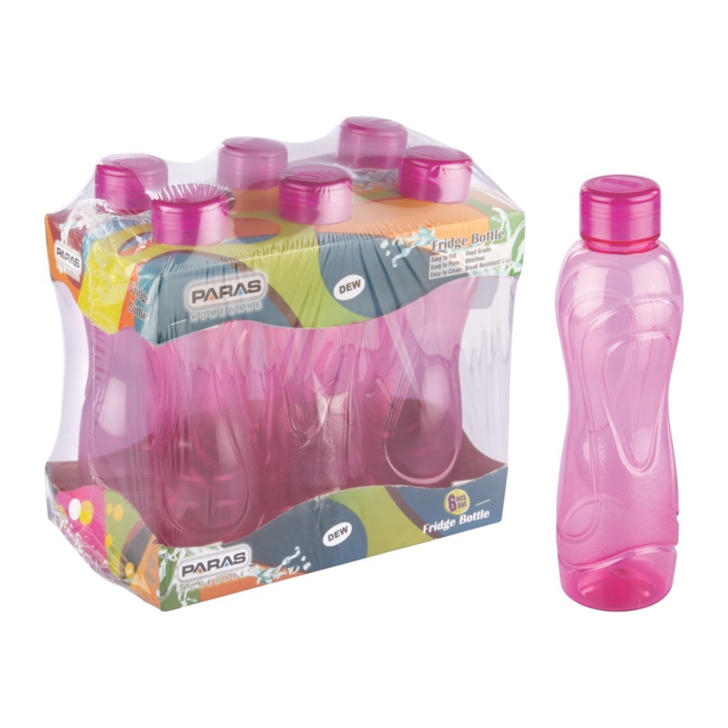 PARAS DEW PACK OF 12PCS FRIDGE BOTTLE