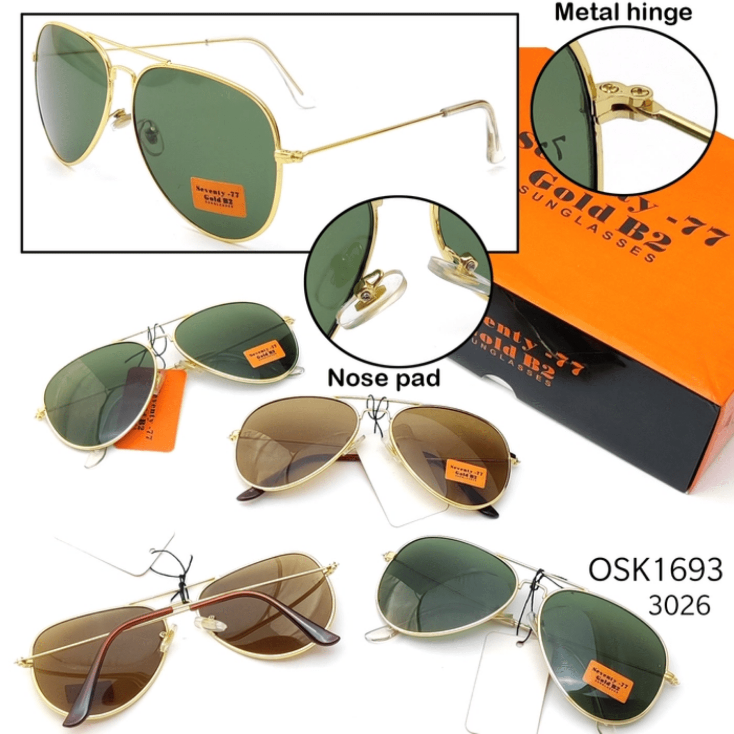 OS SEVENTY-77 GOLD B2/COPPER