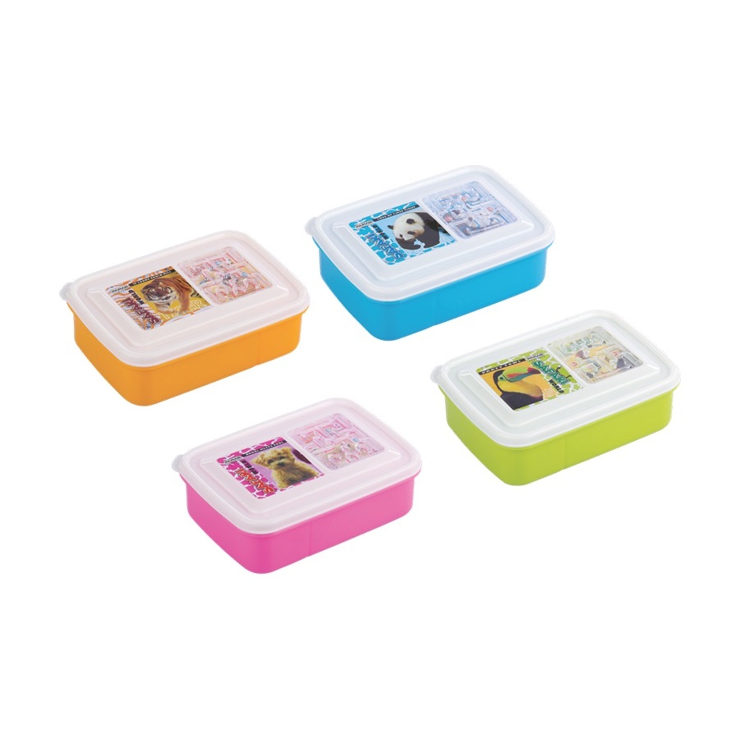PARAS ANGRY TIME GAME PACK OF 12PCS LUNCH BOX